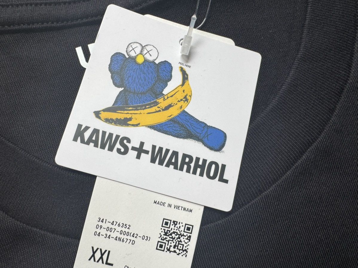 Andy Warhol × Kaws × Uniqlo 2XL Kaws Andy Warhol BFF Uniqlo UT Shirt Figure Vinyl XXL Size US XXL / EU 58 / 5 - 7 Thumbnail