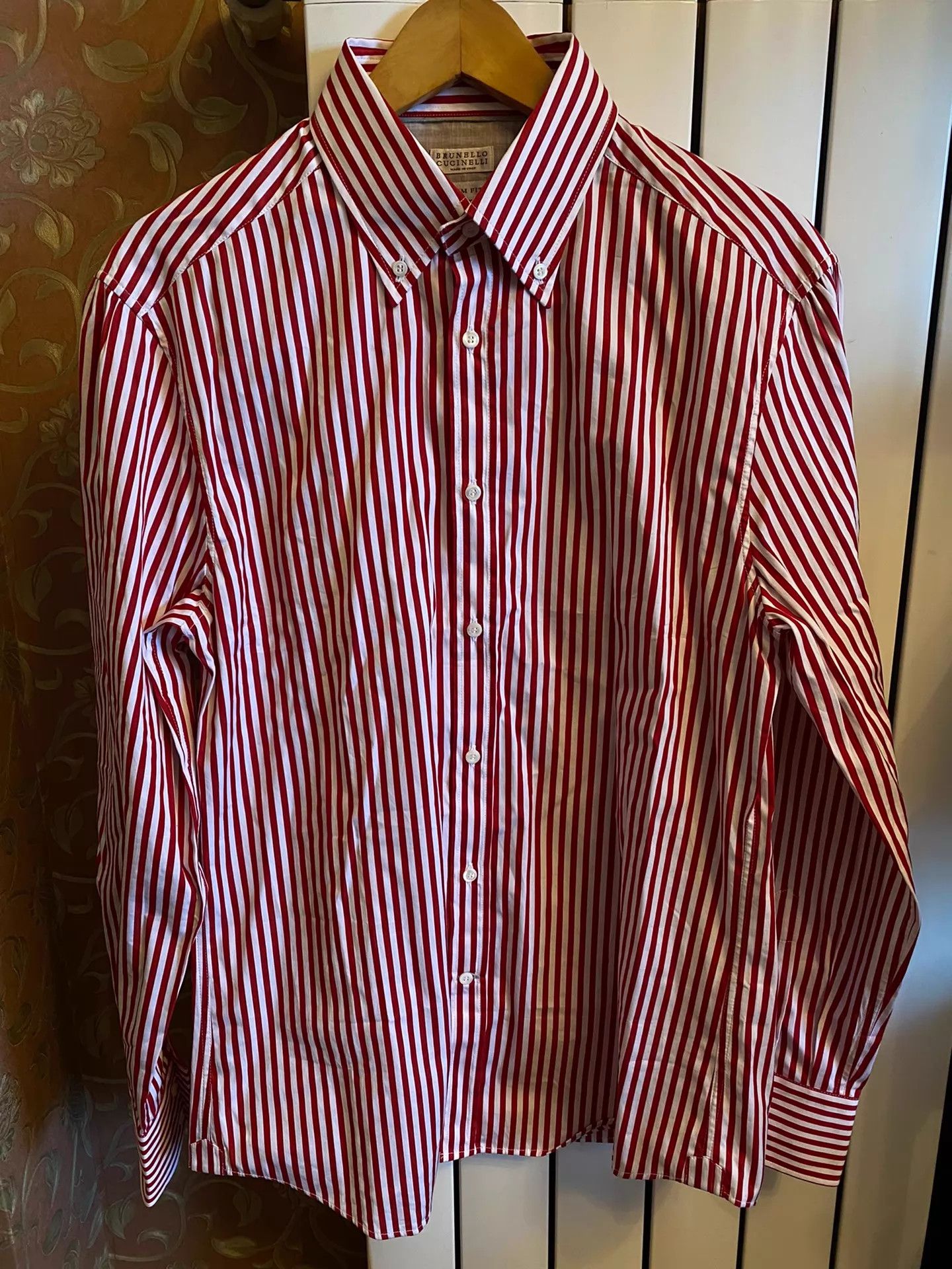 Brunello Cucinelli BRUNELLO CUCINELLI Italian New Cashmere King Shirt M Size US M / EU 48-50 / 2 - 1 Thumbnail