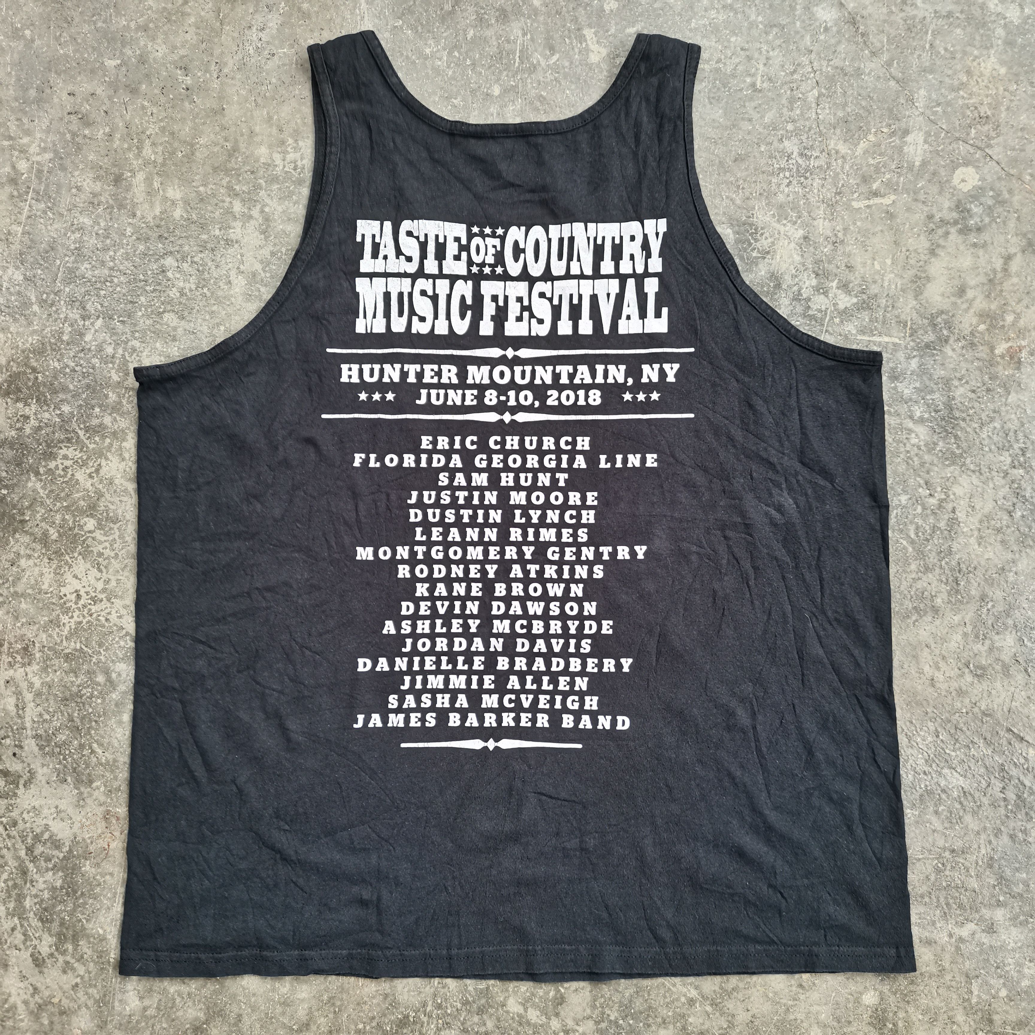 Band Tees × Vintage Archive🔥 2018 TASTE OF COUNTRY MUSICAL FESTIVAL Size US XL / EU 56 / 4 - 3 Thumbnail
