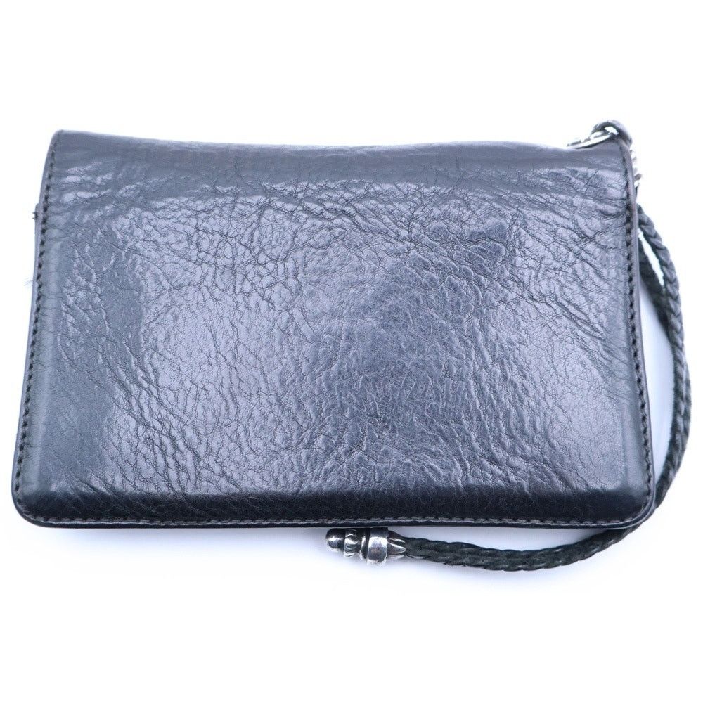 Chrome Hearts Chrome Hearts Floral Button Leather Wallet Size ONE SIZE - 2 Thumbnail
