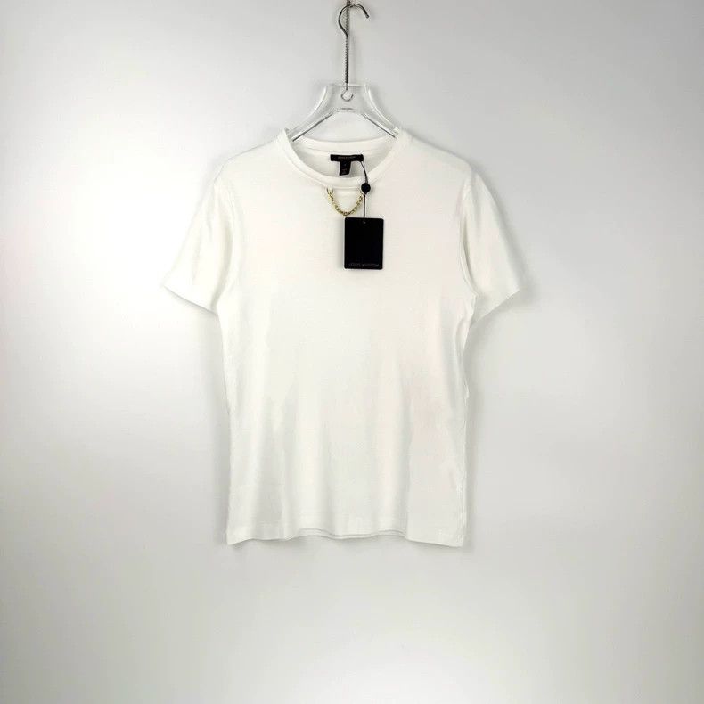Louis Vuitton Louis Vuitton Short sleeve T-shirt with white solid chain l Size US L / EU 52-54 / 3 - 3 Thumbnail