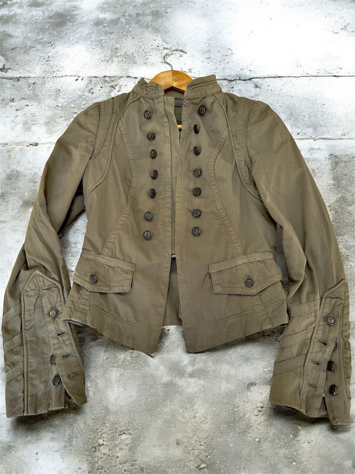 Vintage Vintage 00s Napoleon Button Hussar Military Jacket Blazer Size S / US 4 / IT 40 - 1 Thumbnail