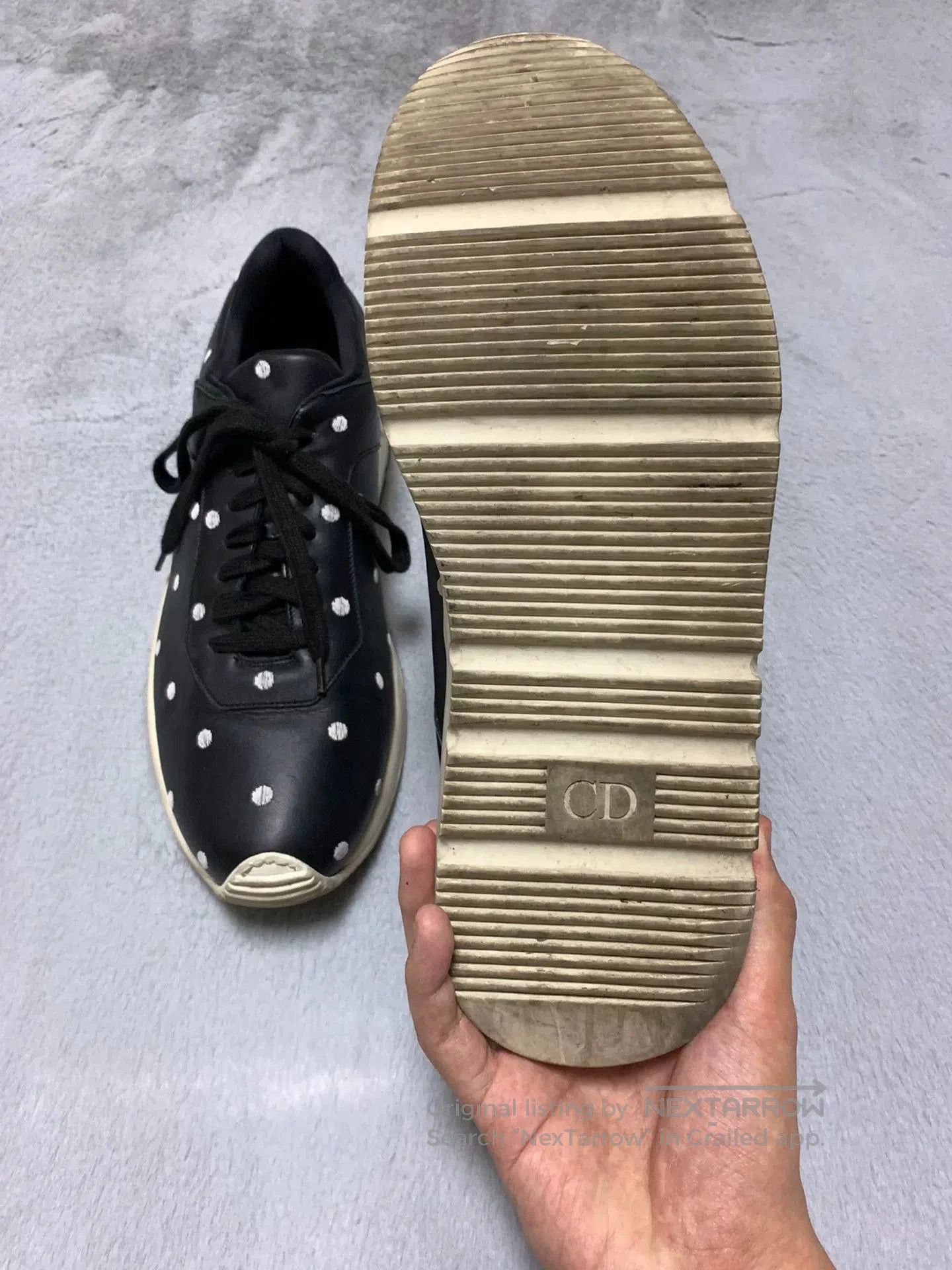 Dior Dior Homme Polka Dot Sneakers Size 43. Size US 10 / EU 43 - 4 Thumbnail