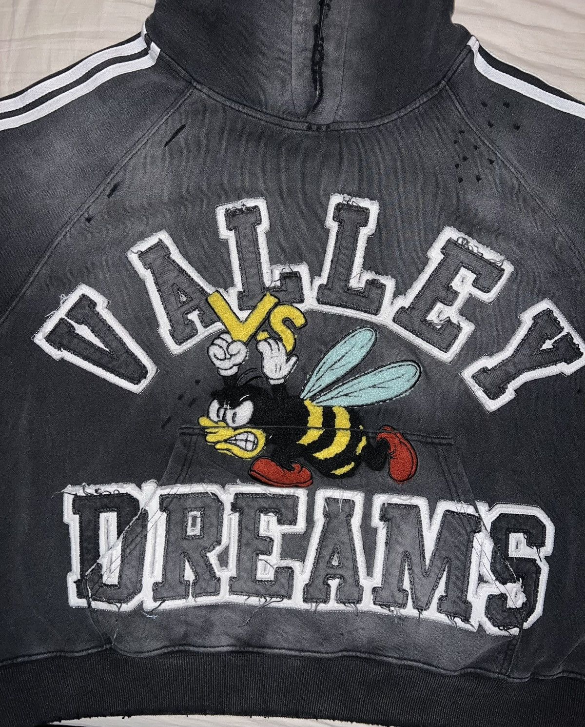 Vale Vale Forever Valley Dreams Black/Grey Anthem Pullover Hoodie Size US L / EU 52-54 / 3 - 2 Thumbnail