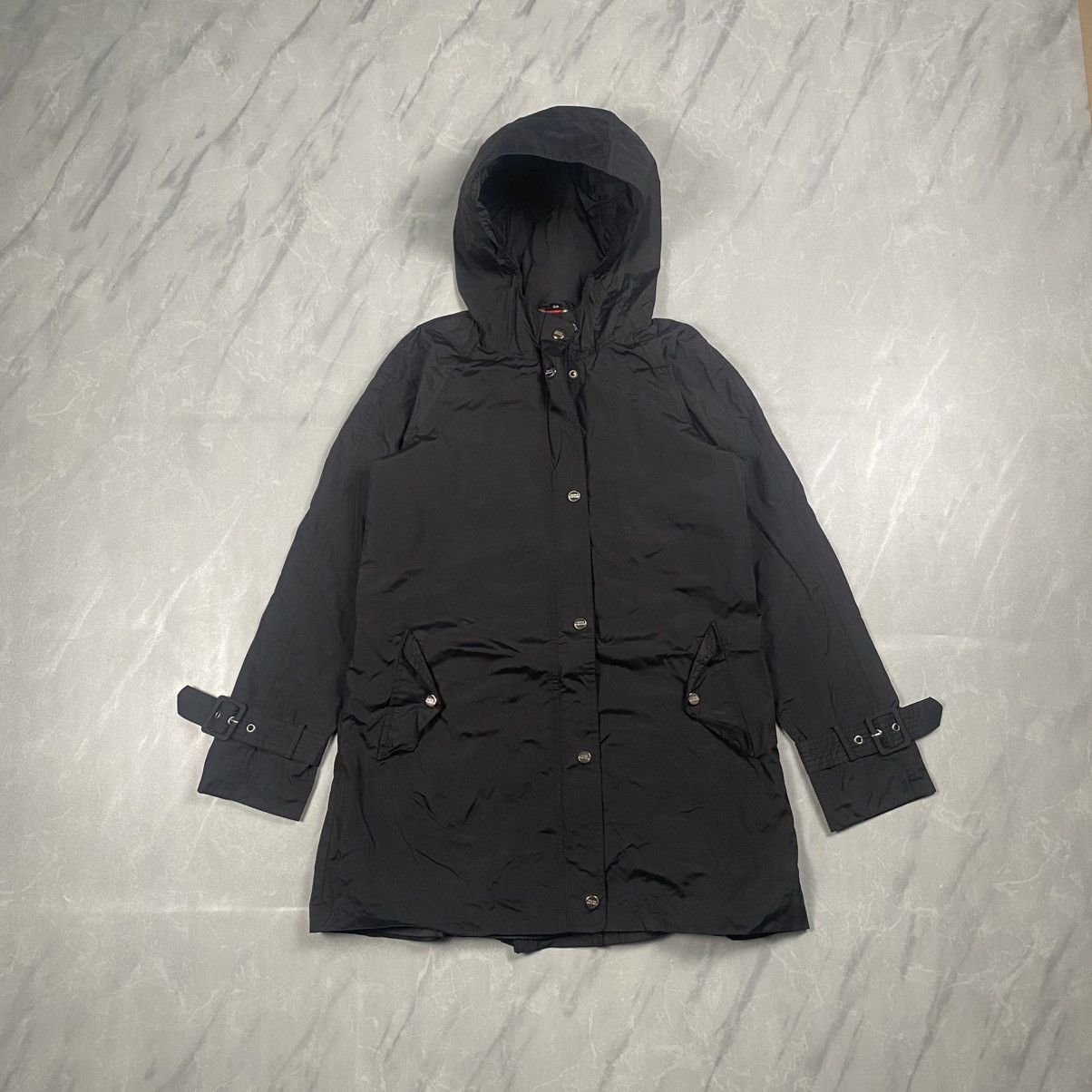 Steve Madden Goth Punk Parka Windbreaker Jacket