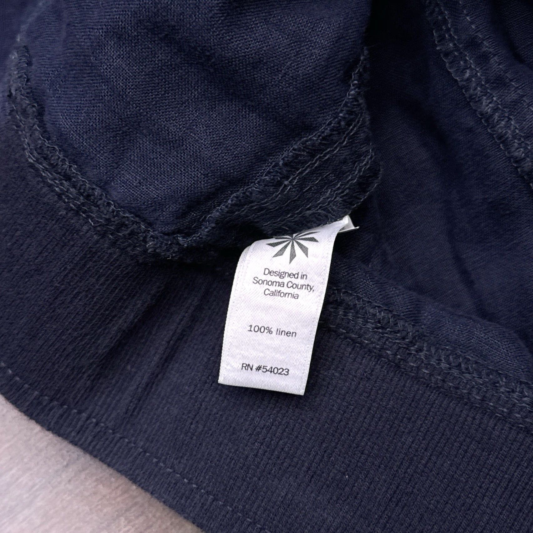 Athleta Athleta Skirt Womens 6 Mini Linen Blue Drawstring Size 28" / US 6 / IT 42 - 4 Thumbnail