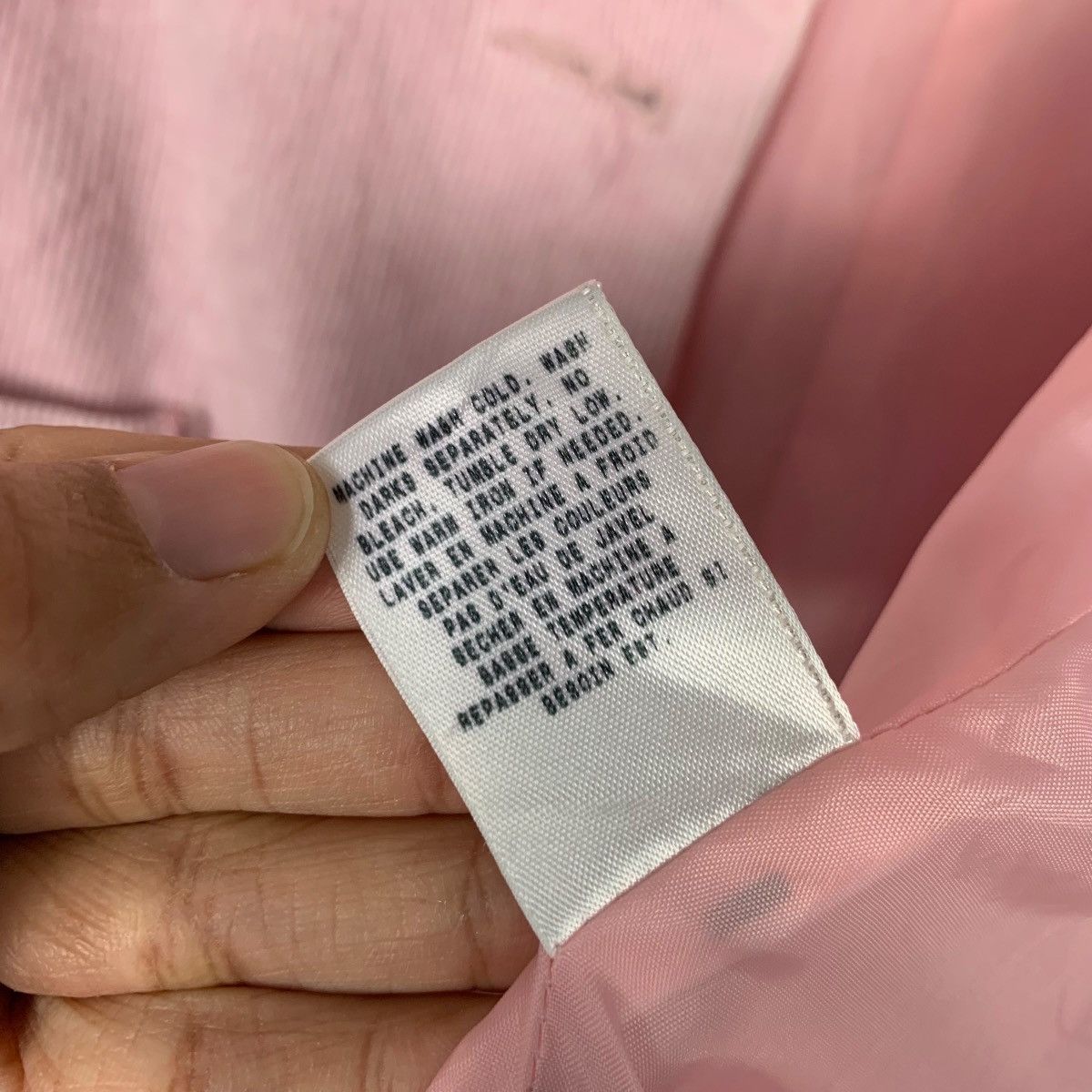 Guess GUESS JEANS Pink Corduroy Crop Jacket #2158-C95 Size XL / US 12-14 / IT 48-50 - 17 Thumbnail