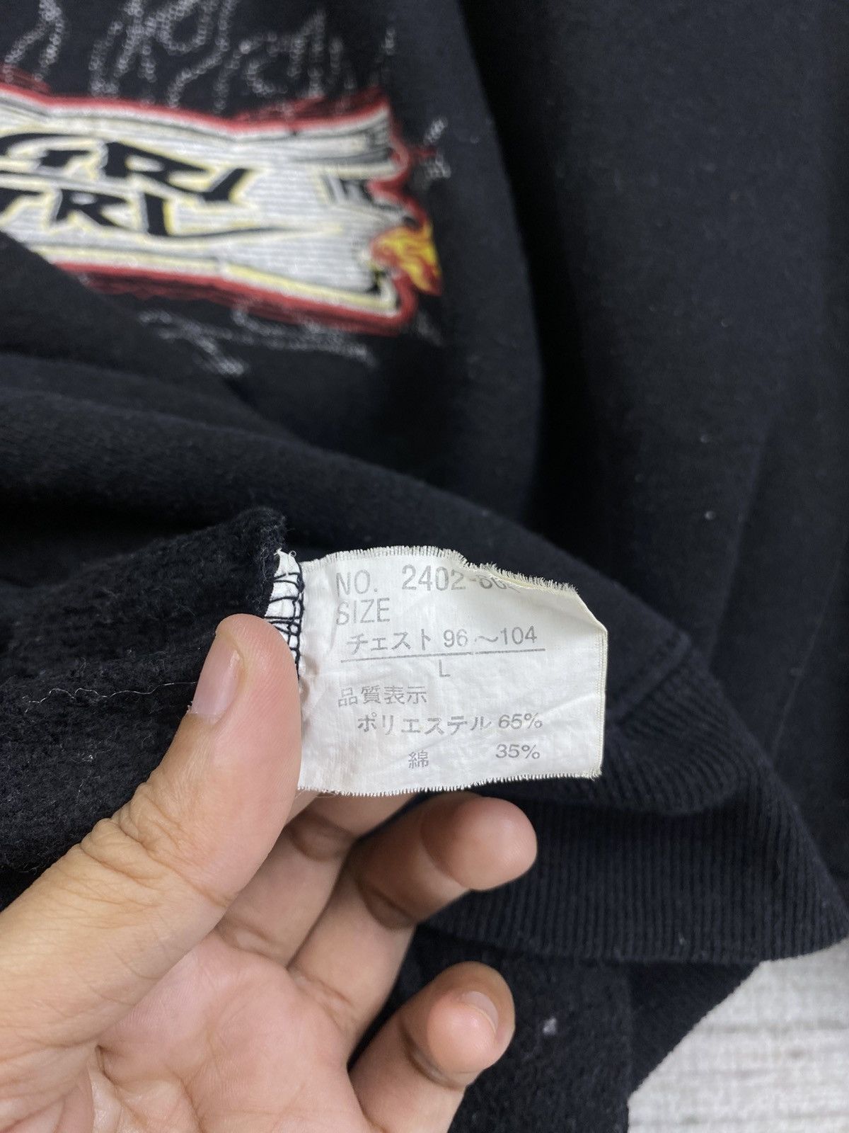 Designer × Vintage Vintage Gri Gri Japanese Brand Backhit Sweatshirt Size US M / EU 48-50 / 2 - 8 Thumbnail