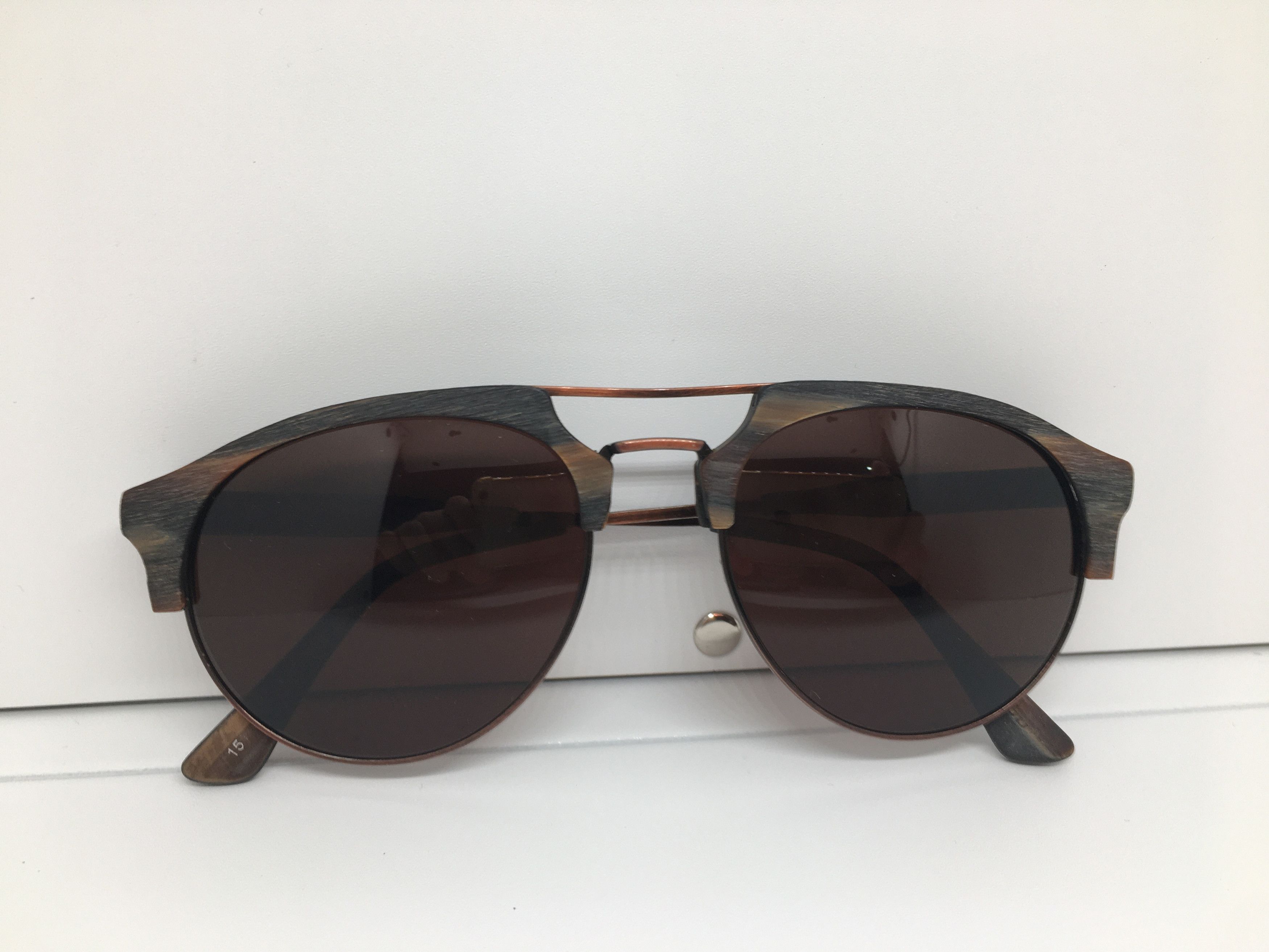 Vintage vintage aviator sunglasses frame pilots Size ONE SIZE - 5 Thumbnail