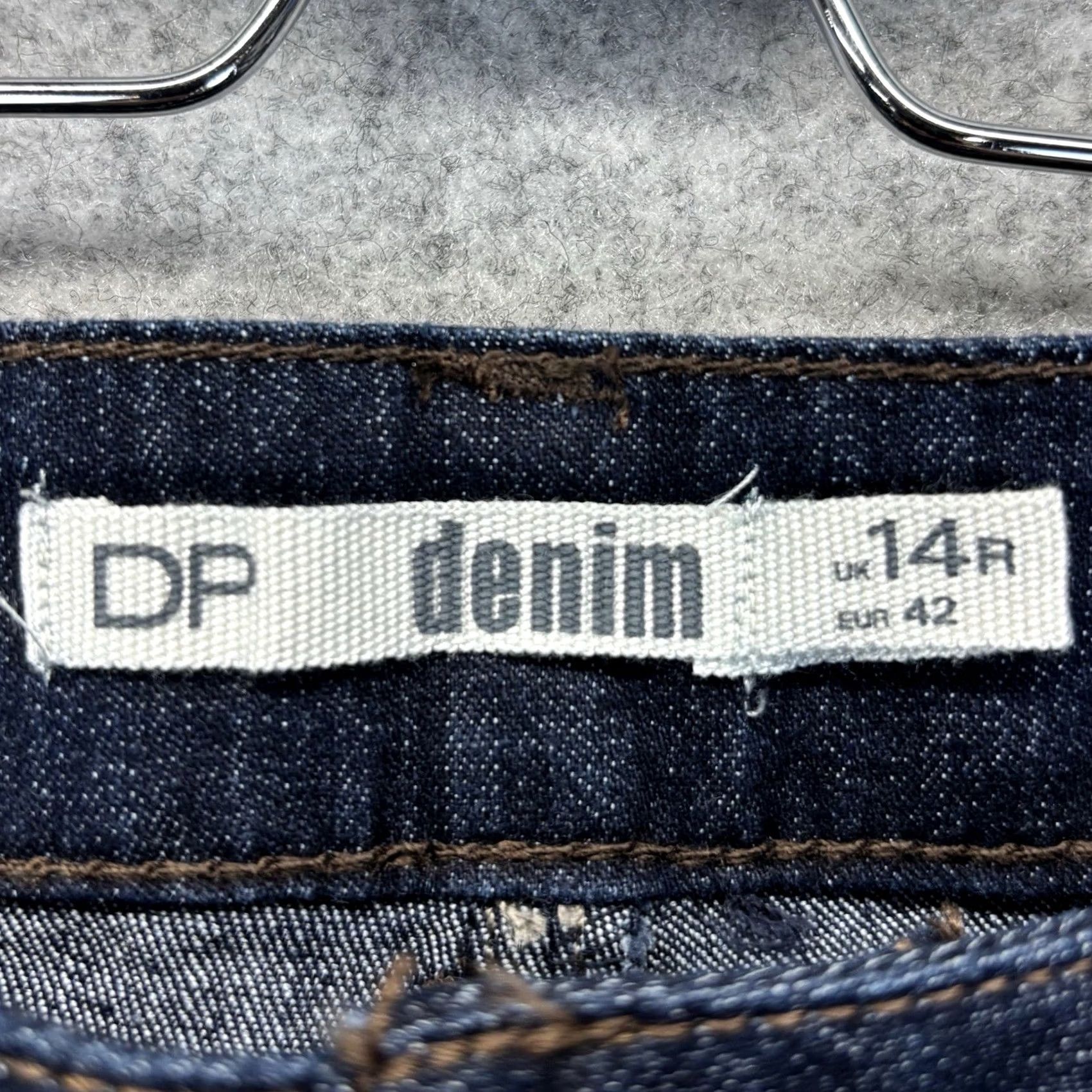 Vintage Dorothy Perkins Jeans Womens 14 Skinny UK14 Regular Denim Dark Wash New With Tags L31 Size 36" / US 14 / IT 50 - 6 Thumbnail