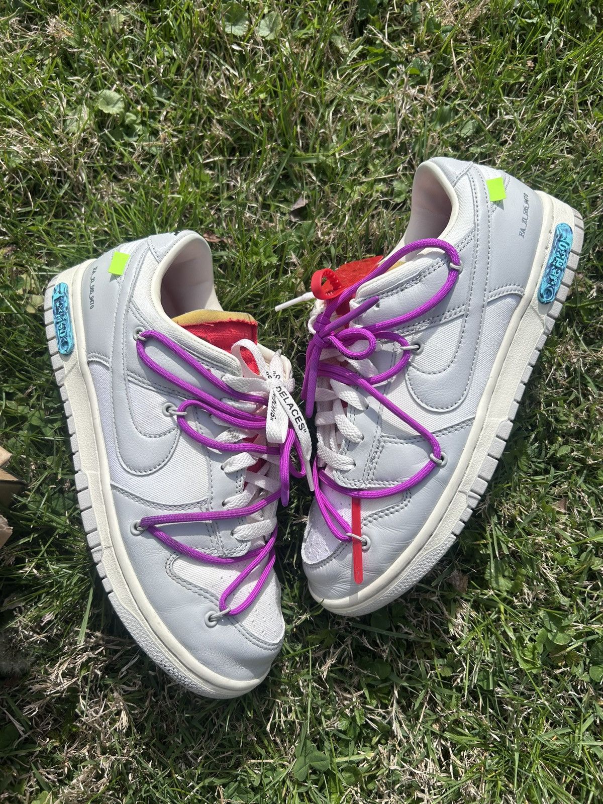 Nike × Off-White OFF WHITE DUNKS Size US 8.5 / EU 41-42 - 2 Thumbnail