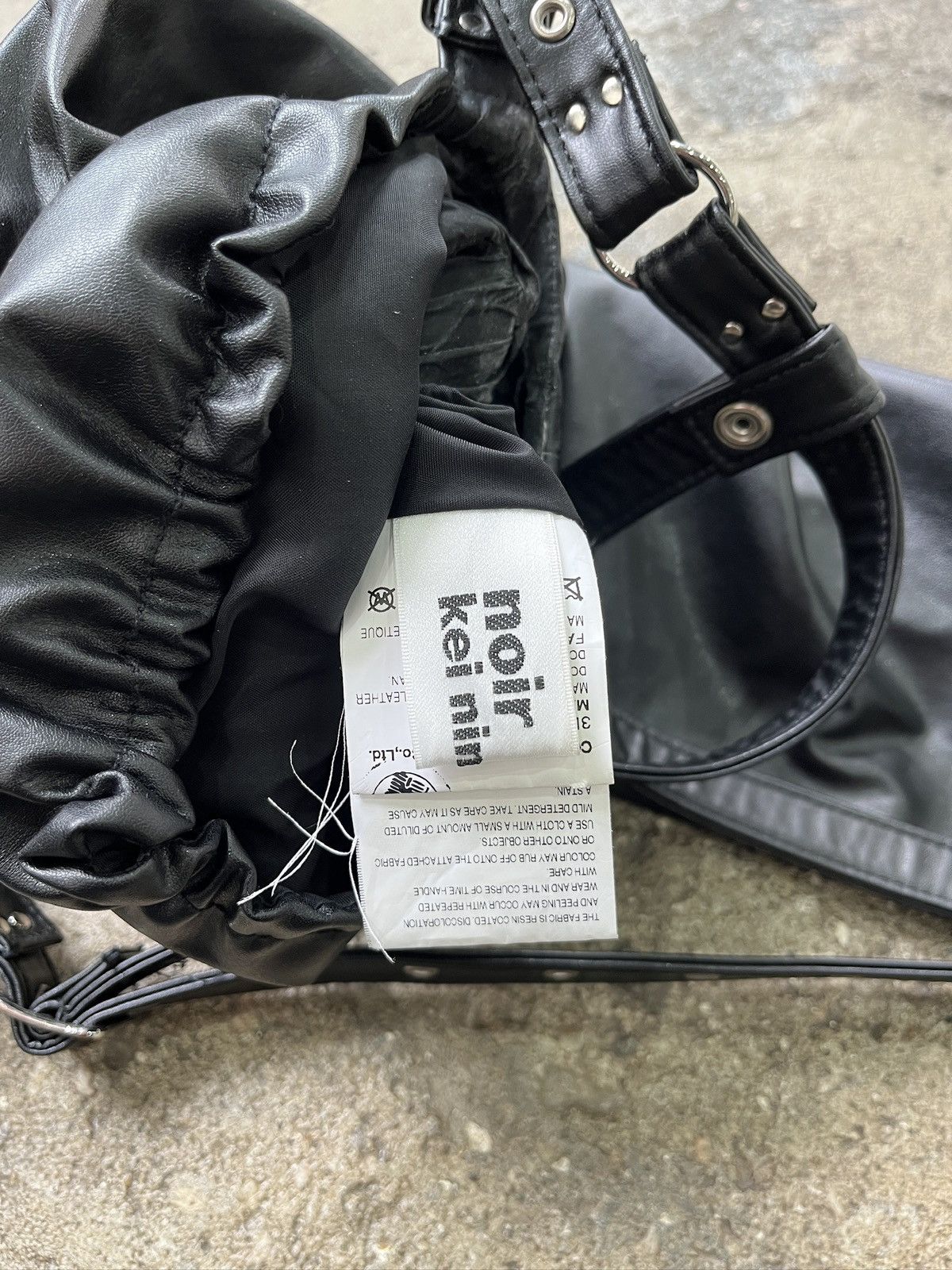 Comme des Garcons Comme Des Garcons Noir Kei Ninomiya Leather Gloves Size US M / EU 48-50 / 2 - 9 Thumbnail