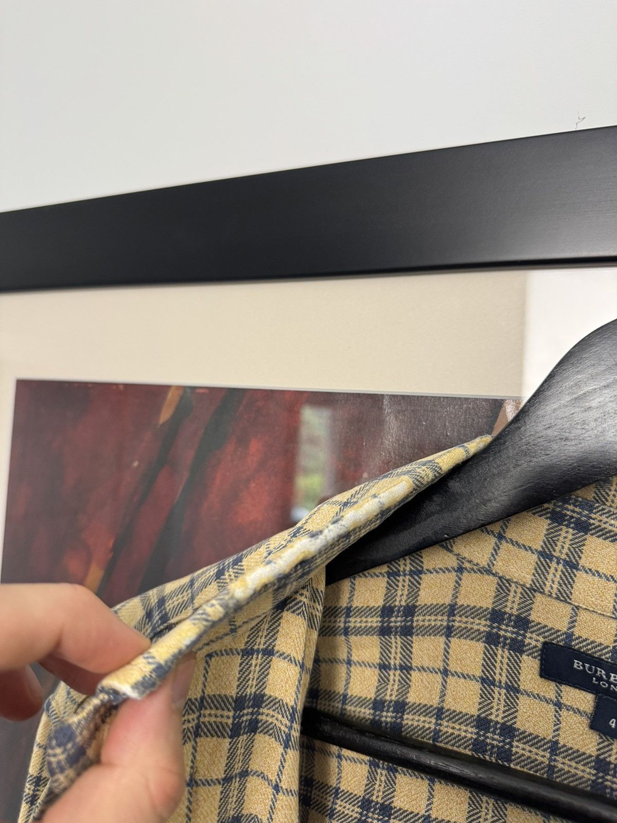 Burberry Burberry Button Up Casual Shirt Yellow NovaCheck Rare Luxury Size US XL / EU 56 / 4 - 8 Thumbnail