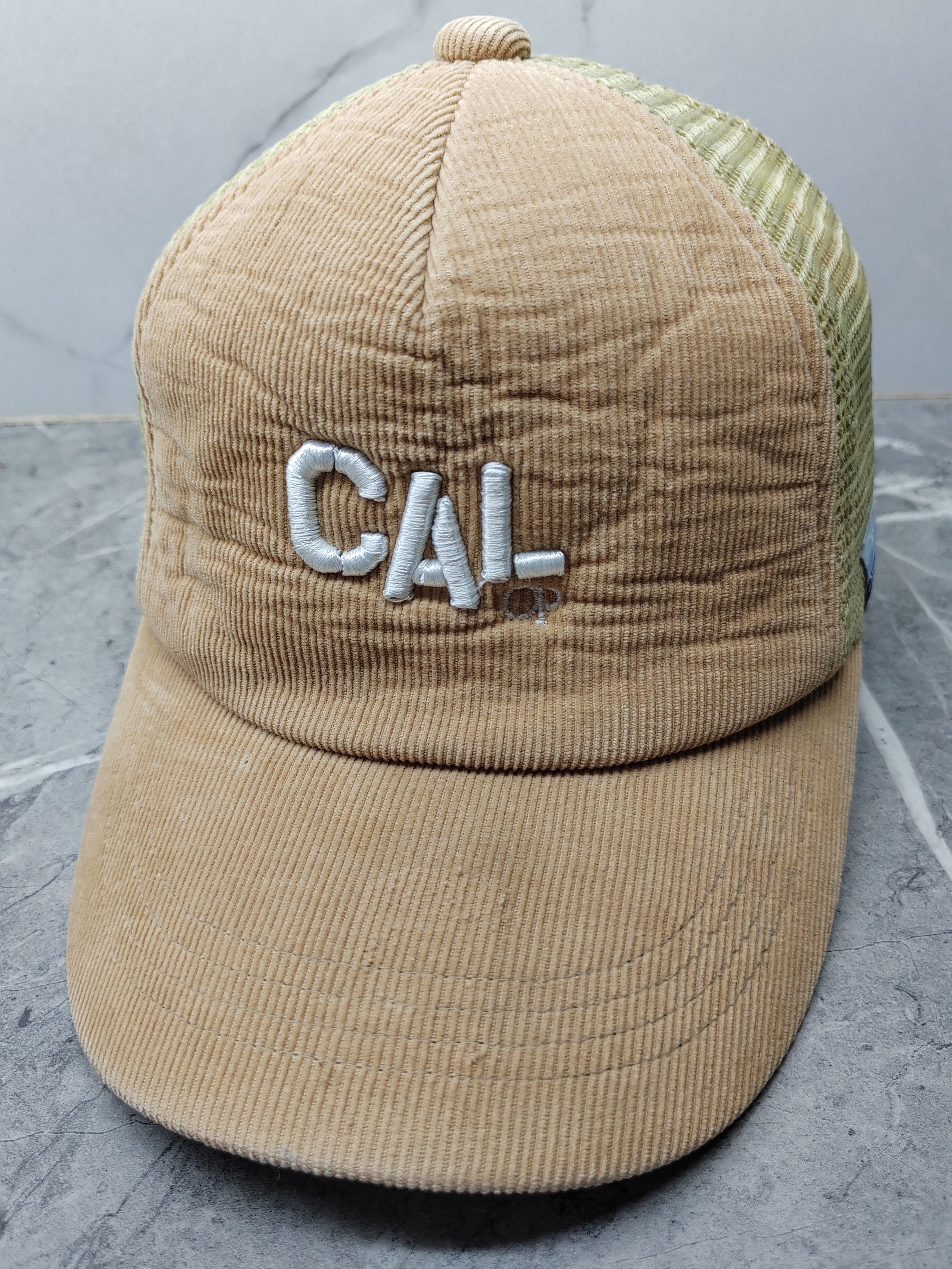Ocean Pacific × Vintage Vintage Ocean Pacific Corduroy Trucker Hat Cap Size ONE SIZE - 1 Thumbnail