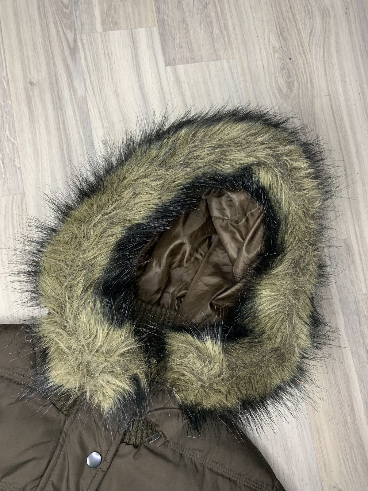 If Six Was Nine Y2K faux fur hood Vintage Jacket LGB if6was9 Goa style Size US S / EU 44-46 / 1 - 4 Thumbnail