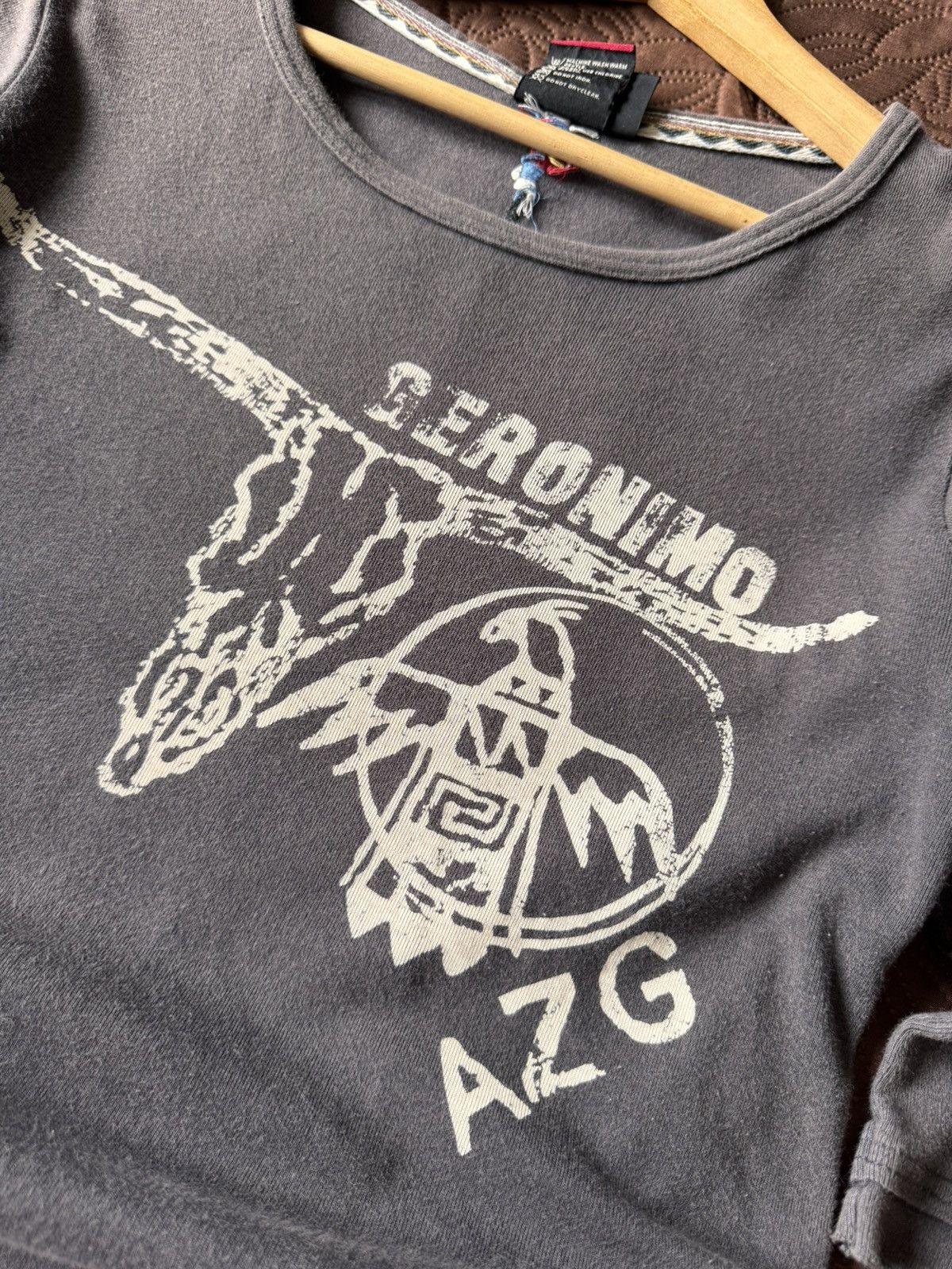 If Six Was Nine Gerorimo native american style design three quarter Size S / US 4 / IT 40 - 2 Thumbnail