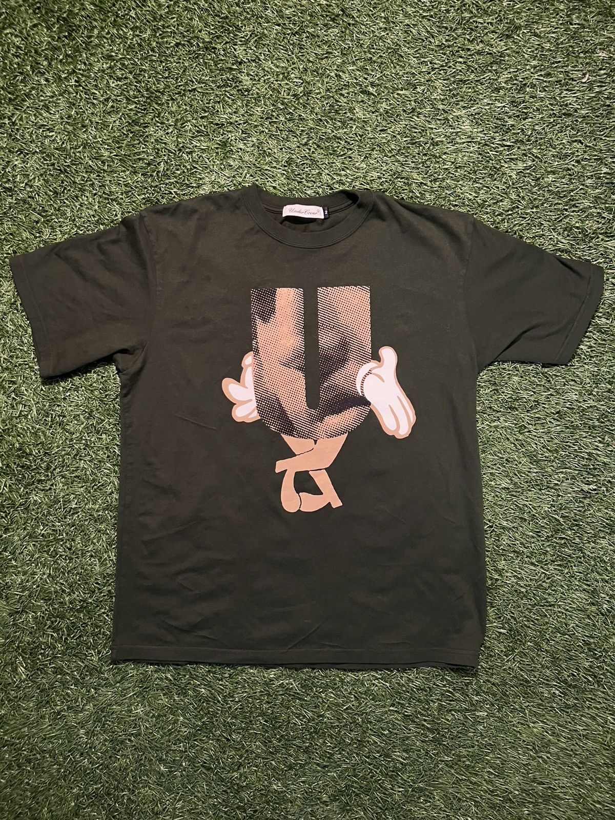 Undercover Undercover Logo Green Tee Shirt Size US M / EU 48-50 / 2 - 1 Thumbnail