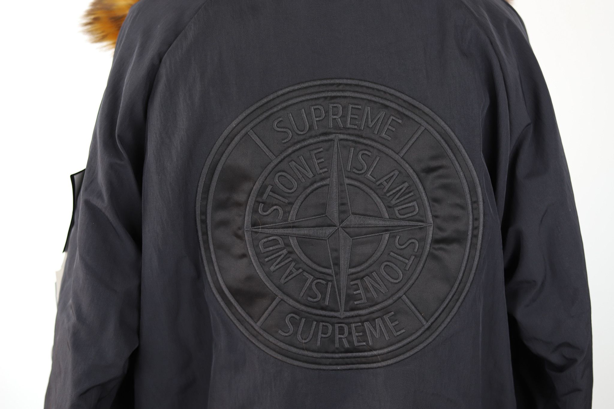 Stone Island STONE ISLAND X SUPREME JACKET FUR DOUBLSIDED RARE BLACK 369 Size US L / EU 52-54 / 3 - 5 Thumbnail