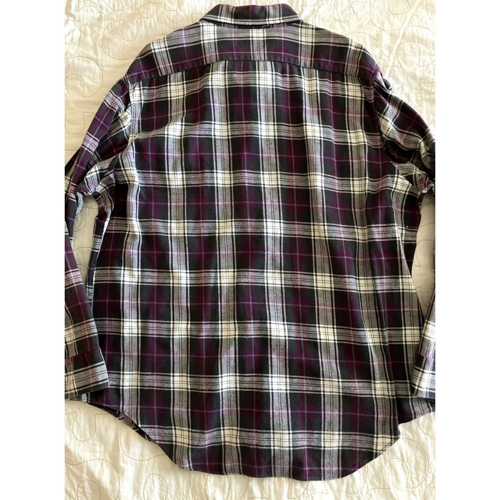 Sears VINTAGE Sears The Mens Store Button Up Shirt XL Green Plaid Long Sleeve 90s Mens Casual Cotton Flannel Pocket Shirt Boys Womens? Size US XL / EU 56 / 4 - 4 Thumbnail