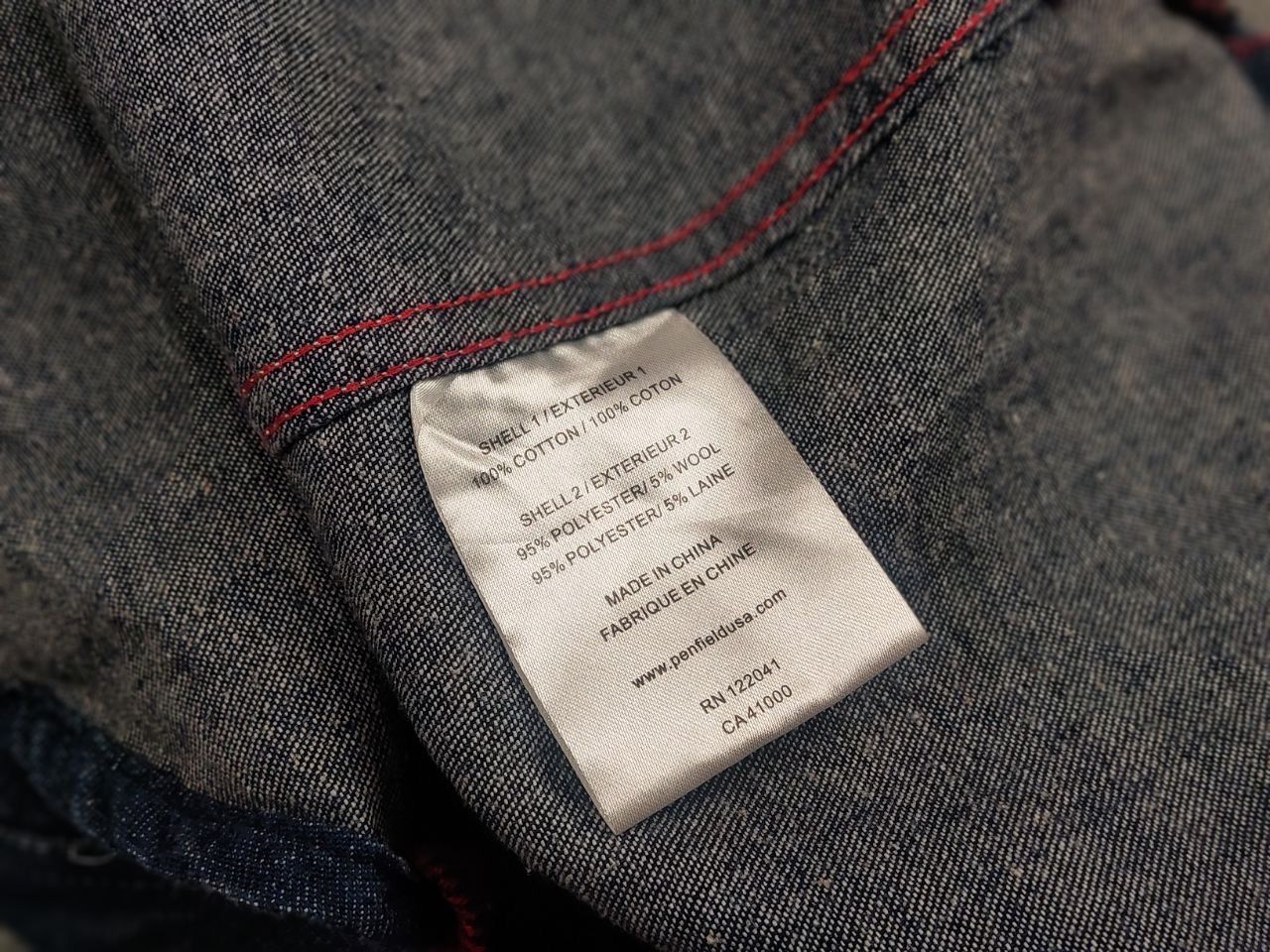 Penfield × Vintage Penfield Hudson laundry Denim Check shirt USA Style Size US S / EU 44-46 / 1 - 14 Thumbnail