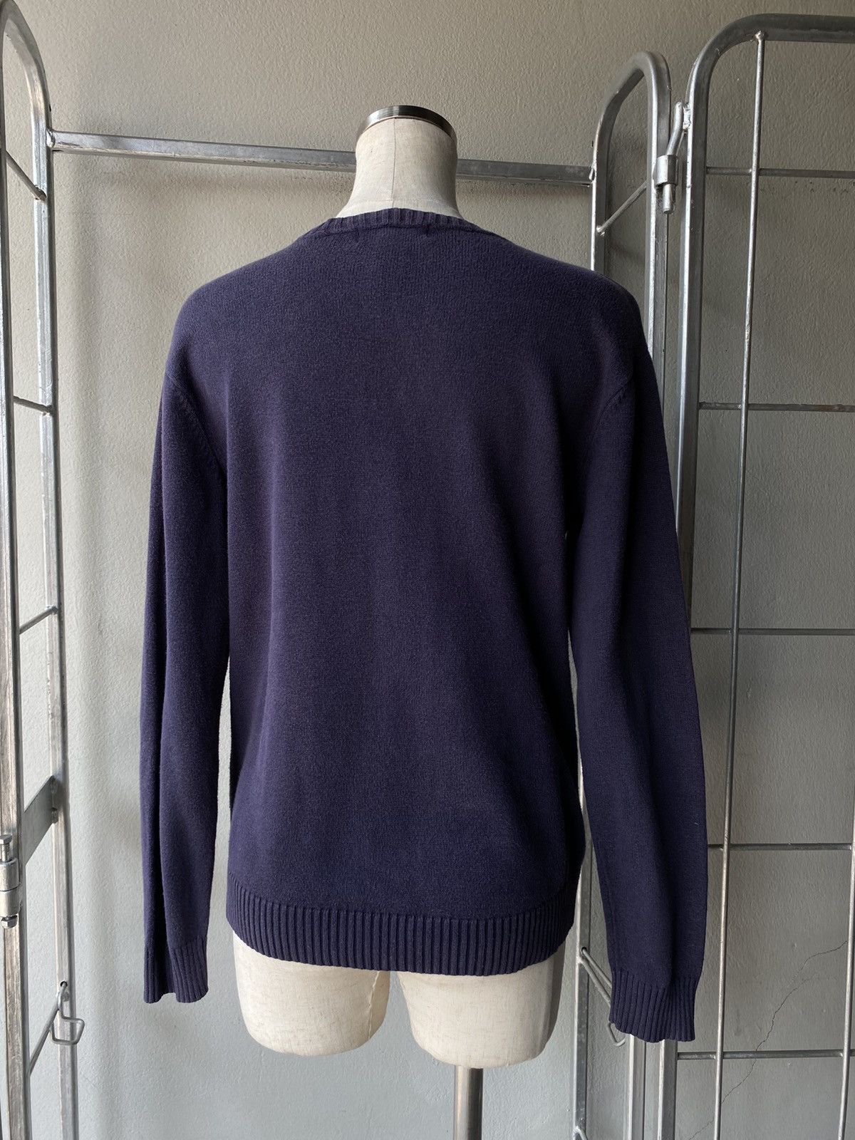 Polo Ralph Lauren Polo by Ralph Lauren Blue Knit Crewneck Sweater Size US M / EU 48-50 / 2 - 13 Thumbnail