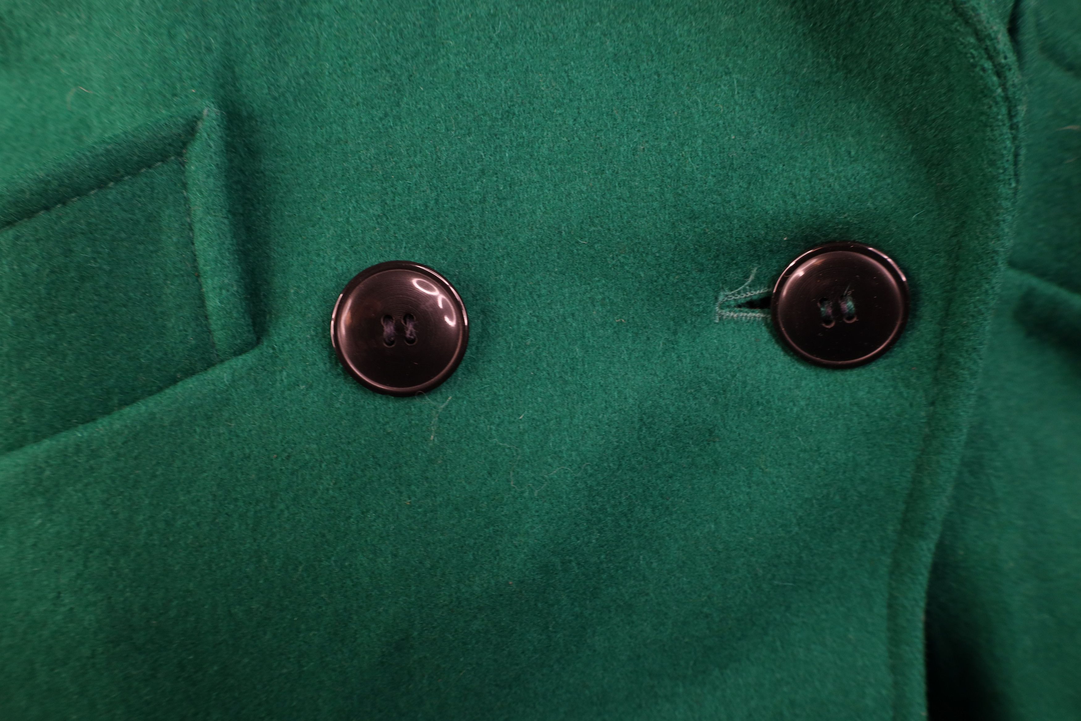 Vintage Vintage 90s Streetwear Overcoat Trench Coat Jacket Green Size M / US 6-8 / IT 42-44 - 6 Thumbnail
