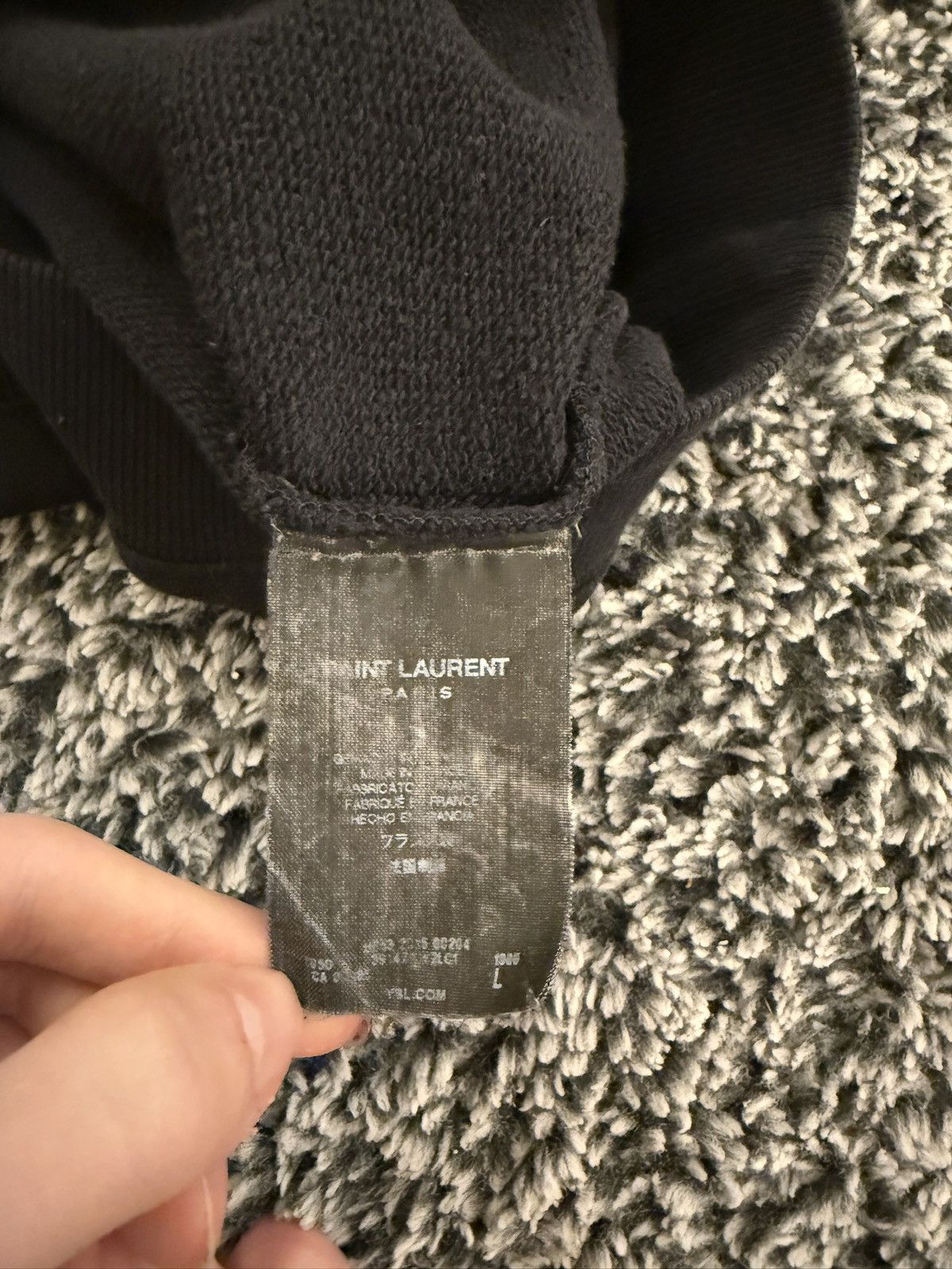 Saint Laurent Paris Saint Laurent Paris Shoulder Zip Hedi slimane Size US S / EU 44-46 / 1 - 2 Thumbnail