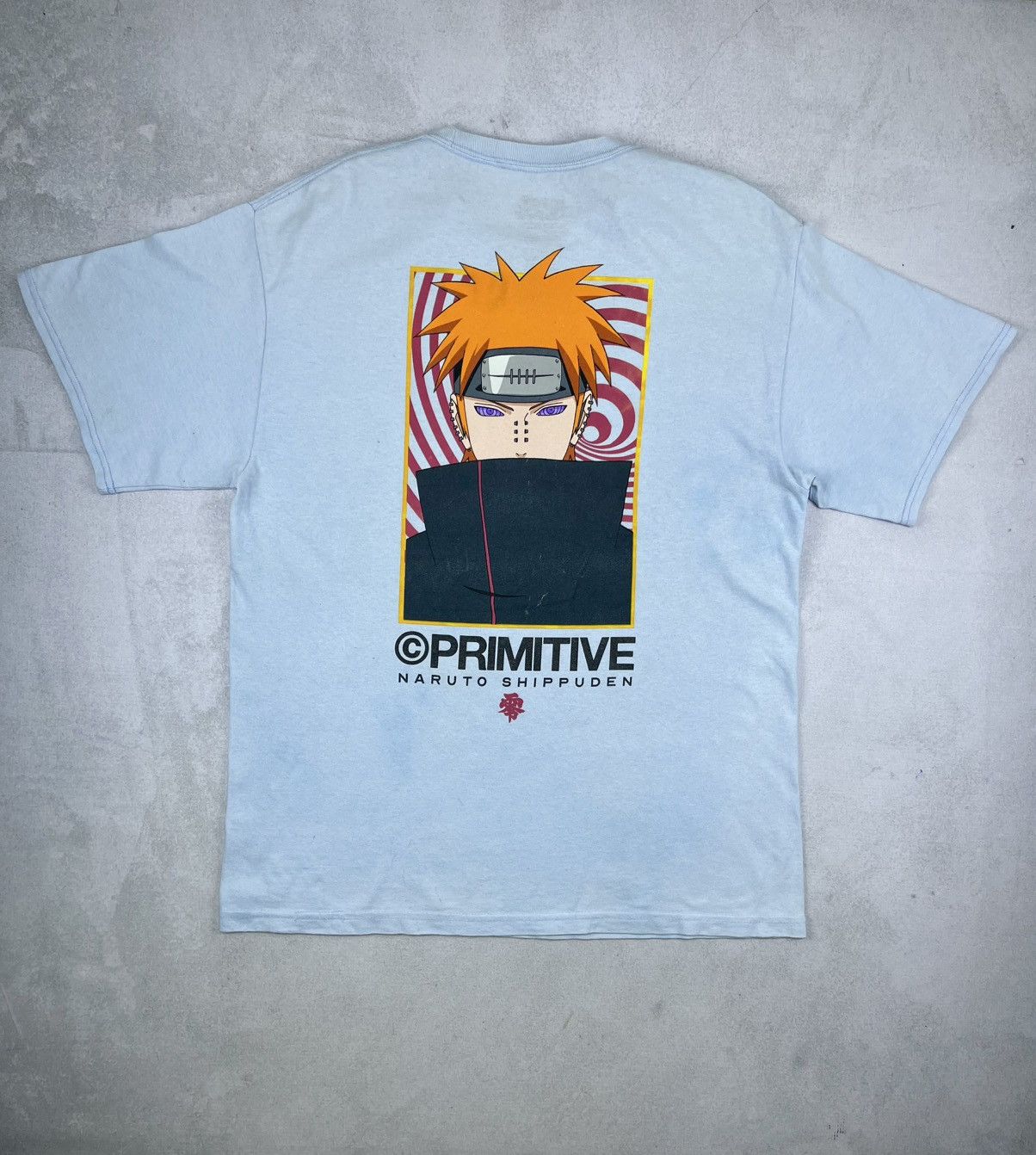 Anime PRIMITIVE X NARUTO AKATSUKI PAIN RARE💥 Size US L / EU 52-54 / 3 - 3 Thumbnail