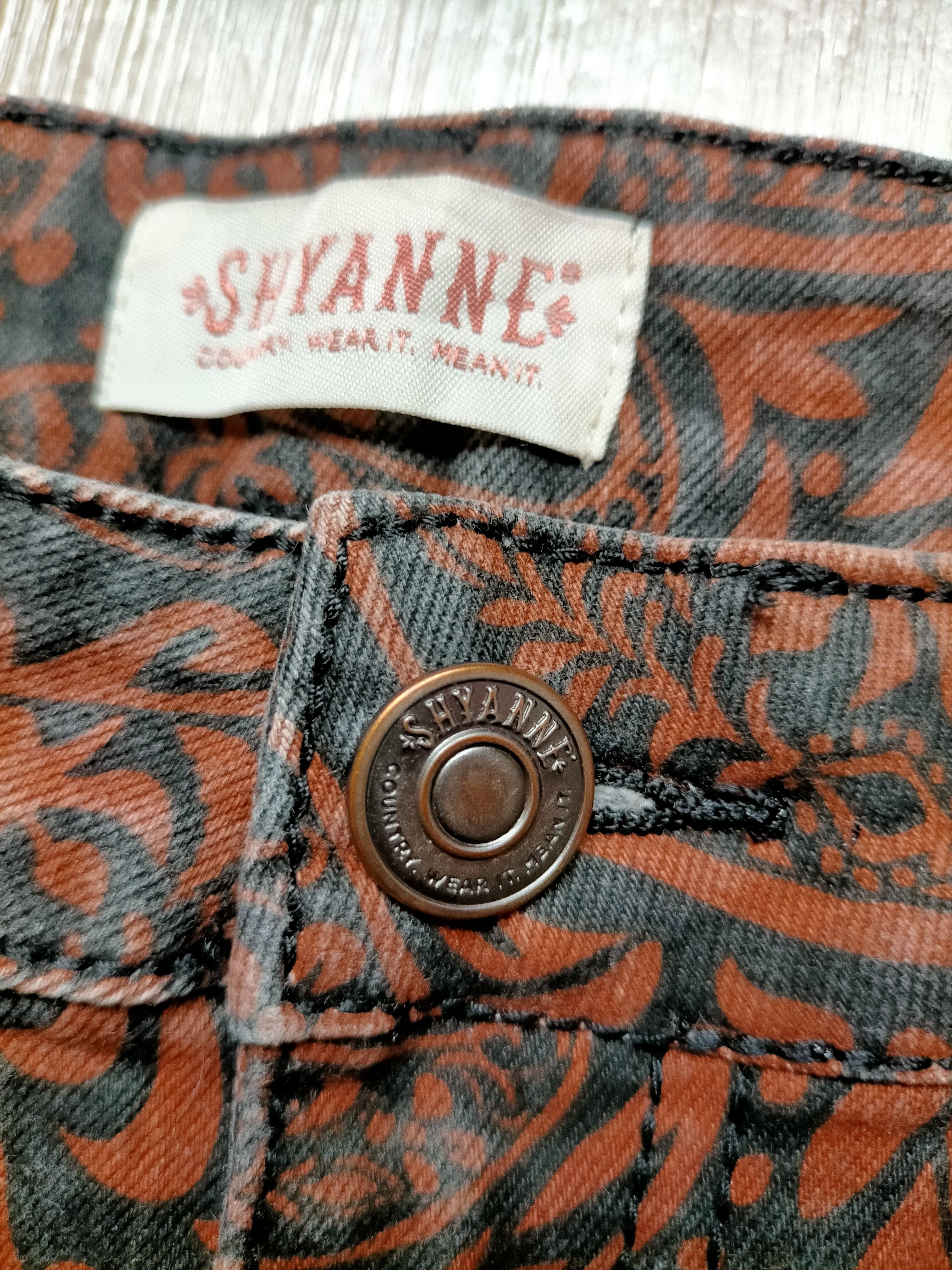 If Six Was Nine Flare Jeans Shyanne Paisley Boot cut denim Size US 28 / EU 44 - 18 Thumbnail