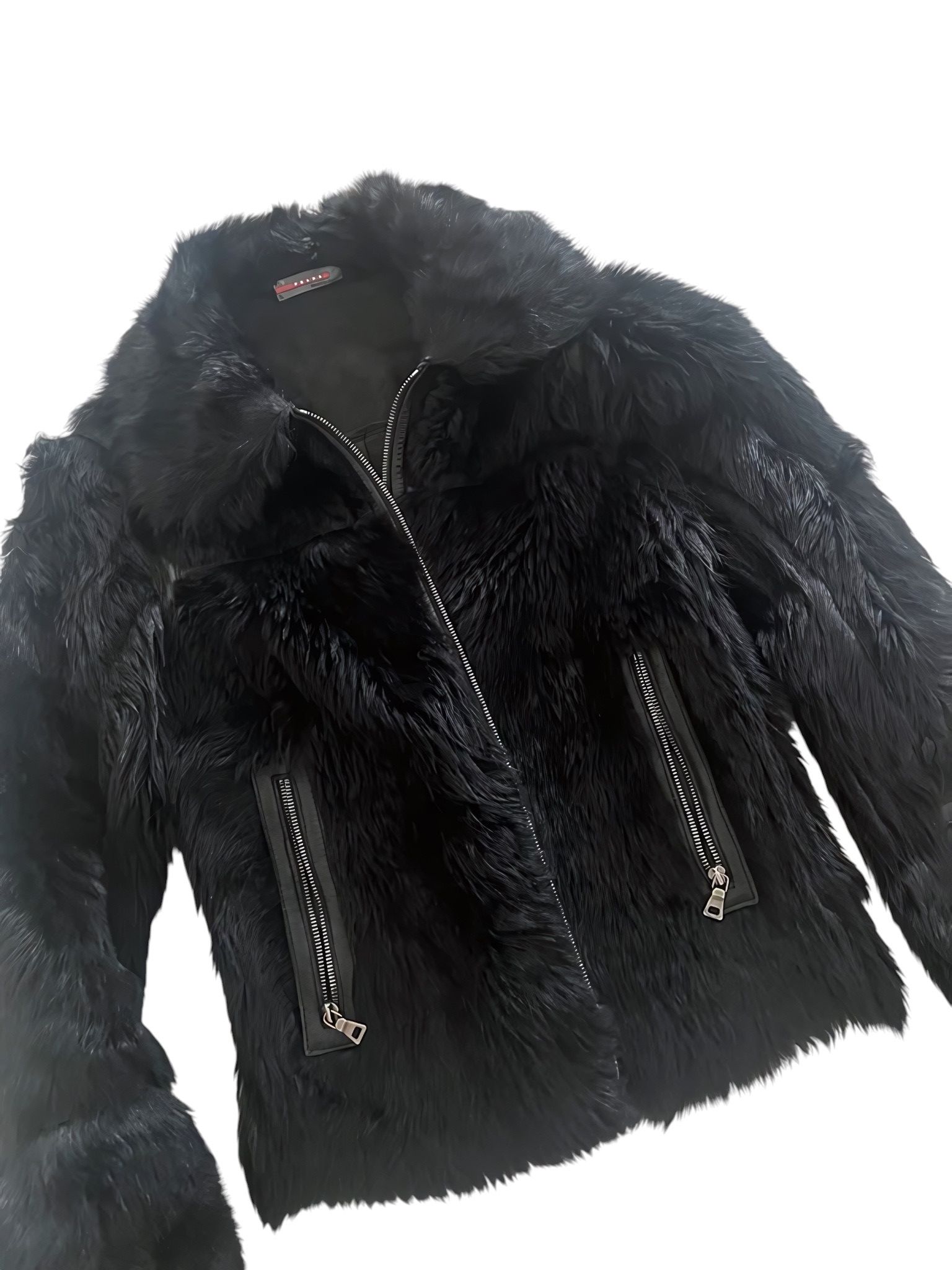 Prada F/W 1999 FULL SHEEP FUR JACKET Size M / US 6-8 / IT 42-44 - 3 Thumbnail