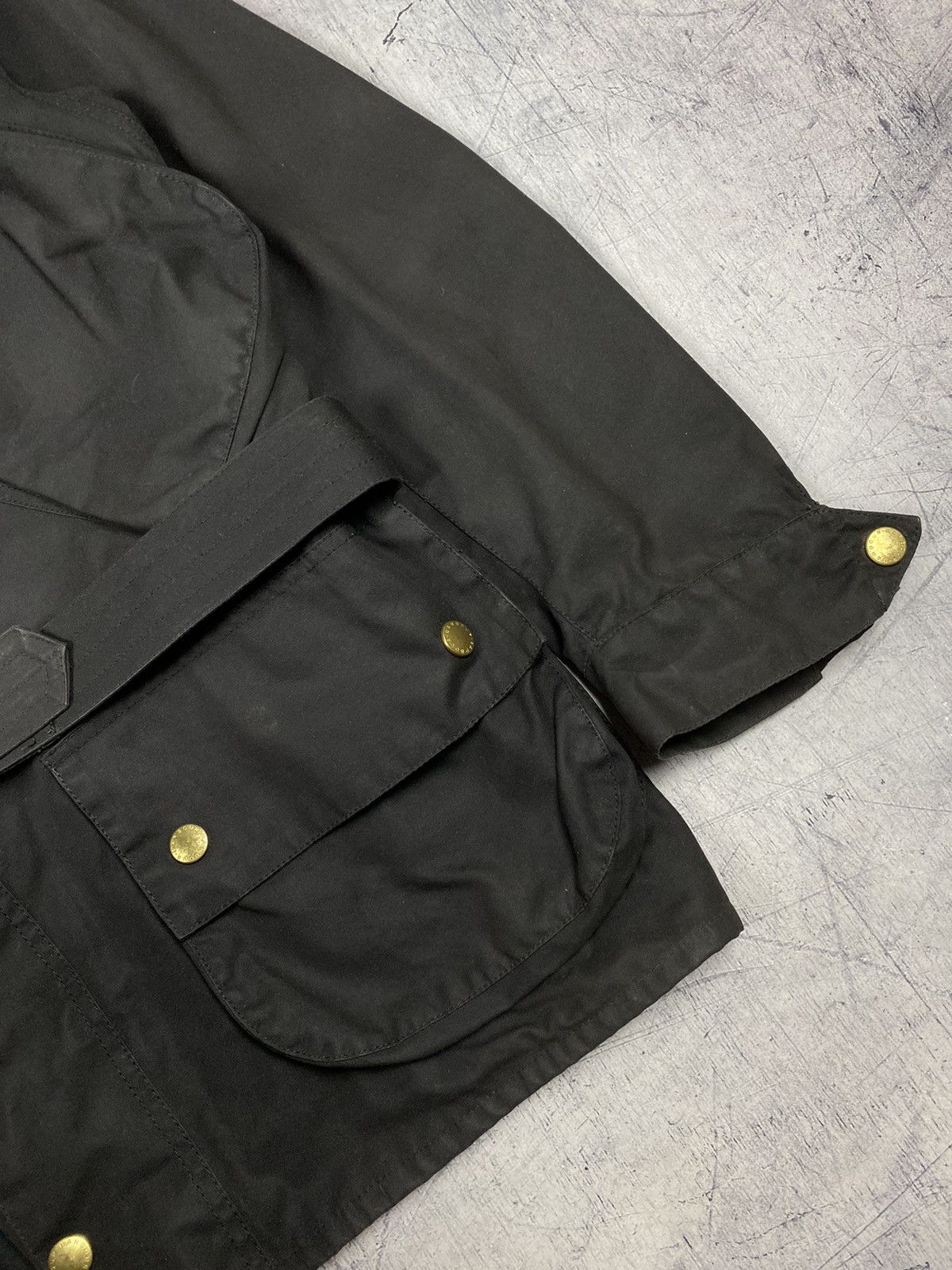 Barbour Vintage Barbour International A7 Waxed Jacket Size US L / EU 52-54 / 3 - 8 Thumbnail