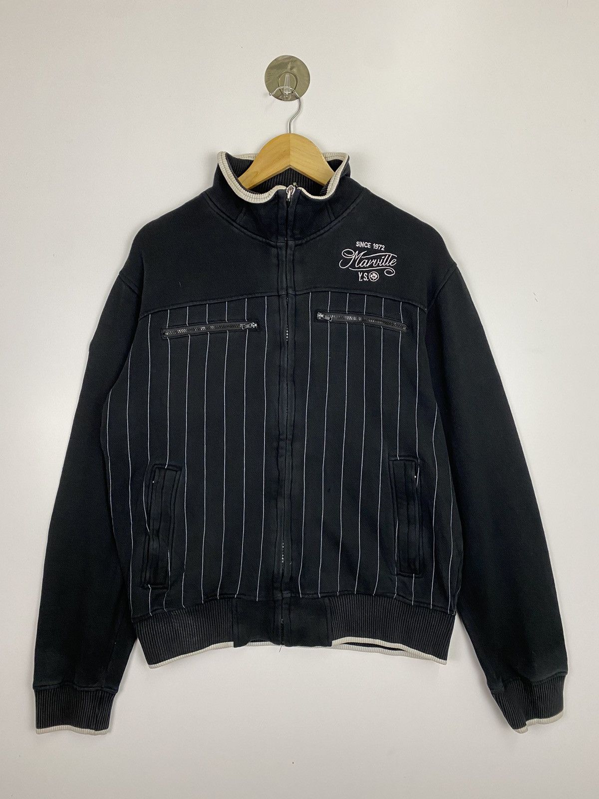 Vintage Vintage Marville Canadian Style Half Zipper Hoodies Size US L / EU 52-54 / 3 - 1 Thumbnail