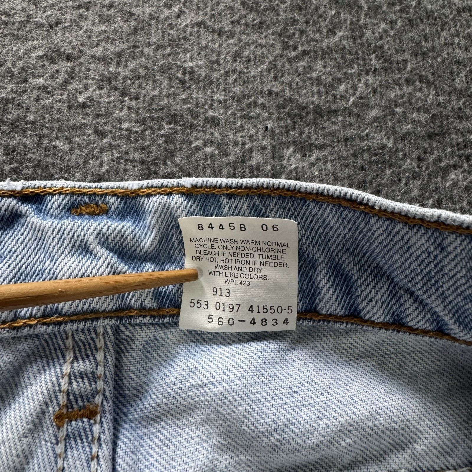 Levi's Levi’s 560 Jeans Vintage 90s Made in USA Loose Tapered 34x32 Size US 34 / EU 50 - 6 Thumbnail