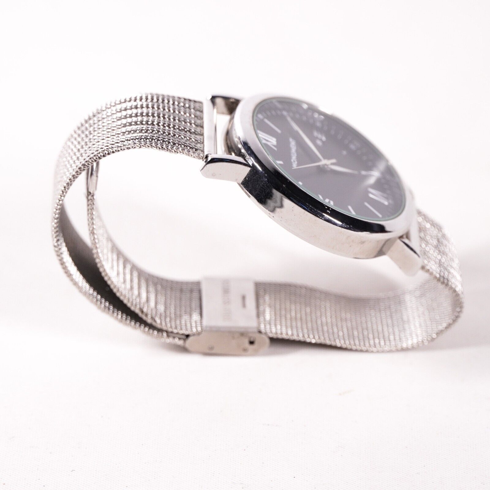 Other 10" Monument Metal Wrist Watch Silver Japanese Quartz Size ONE SIZE - 3 Thumbnail