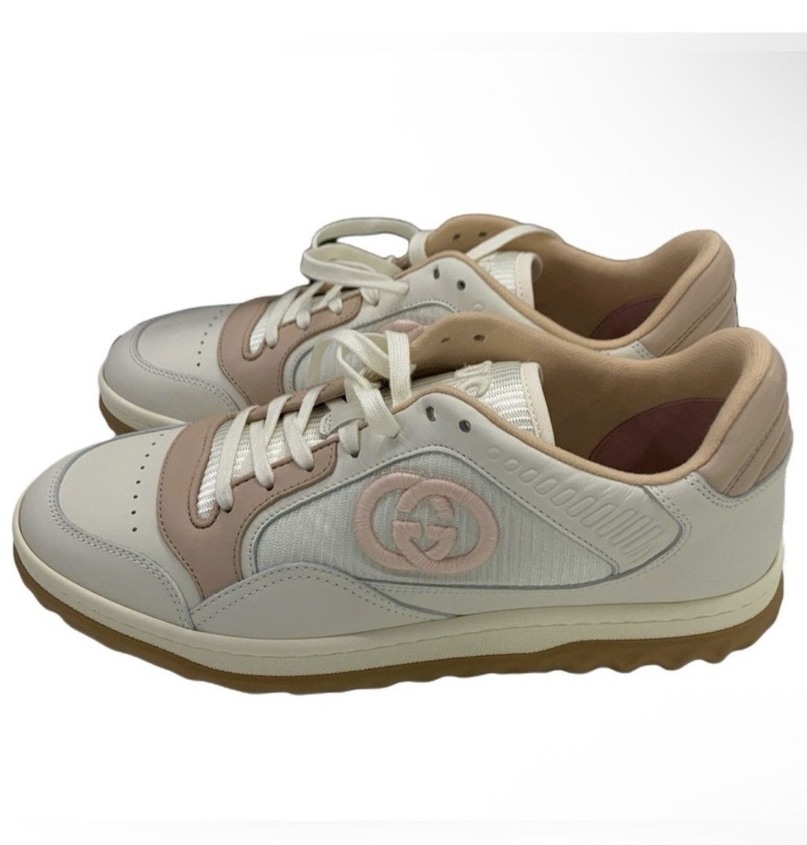 Gucci Gucci MAC80 Low Top Leather Skateboard Sneakers Size US 9.5 / IT 39.5 - 2 Thumbnail
