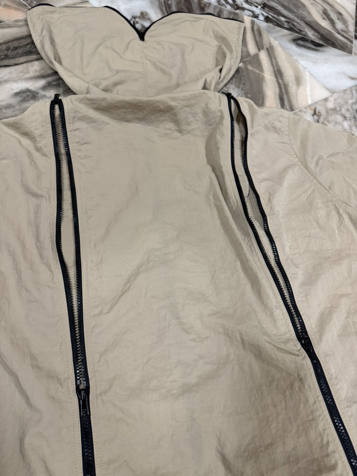 Yohji Yamamoto Yohji Yamamoto Bondage Zipper Long Jacket Size US L / EU 52-54 / 3 - 15 Thumbnail