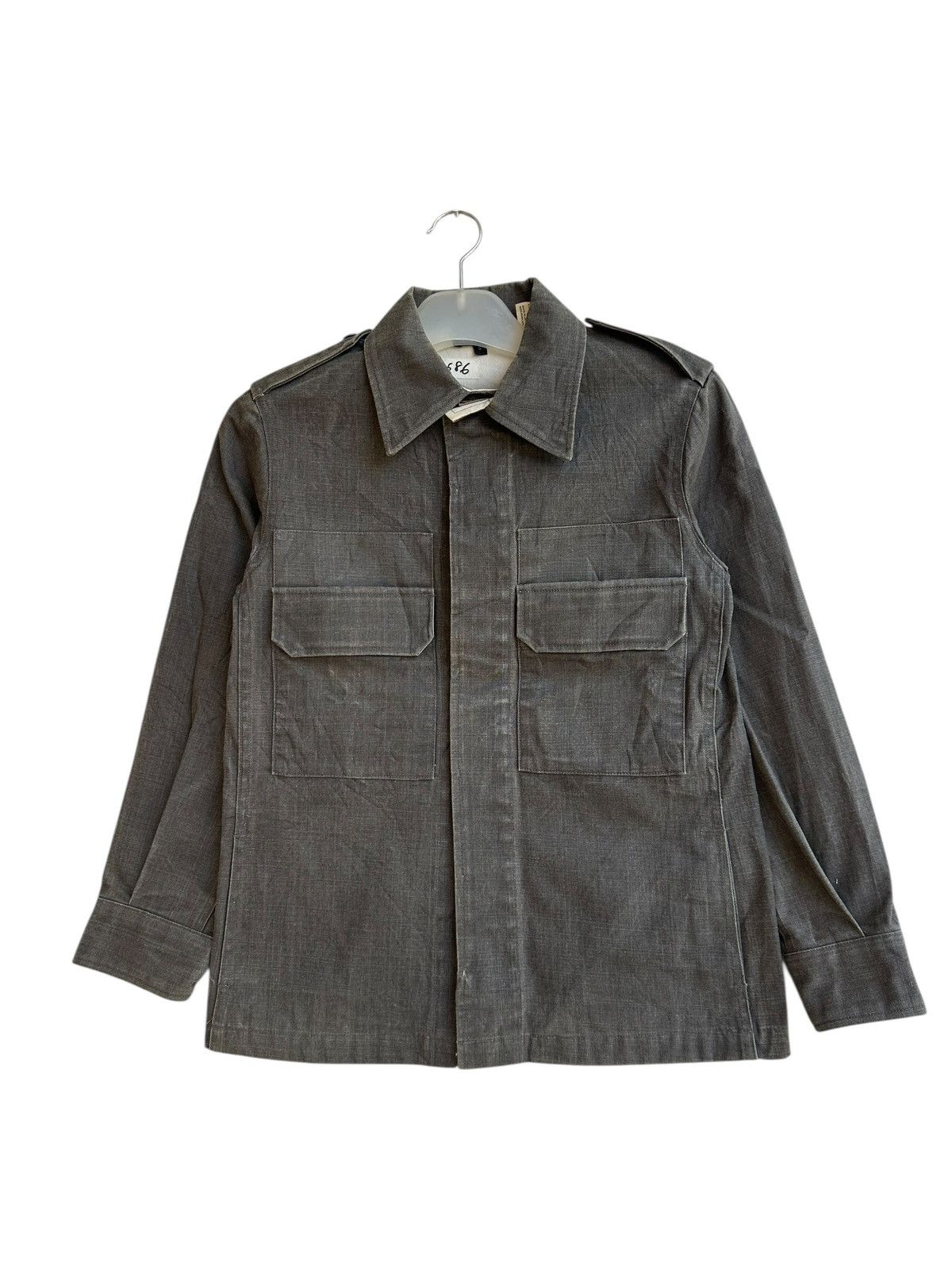 Vintage A.P.C Military Utility Epaulette Overshirt