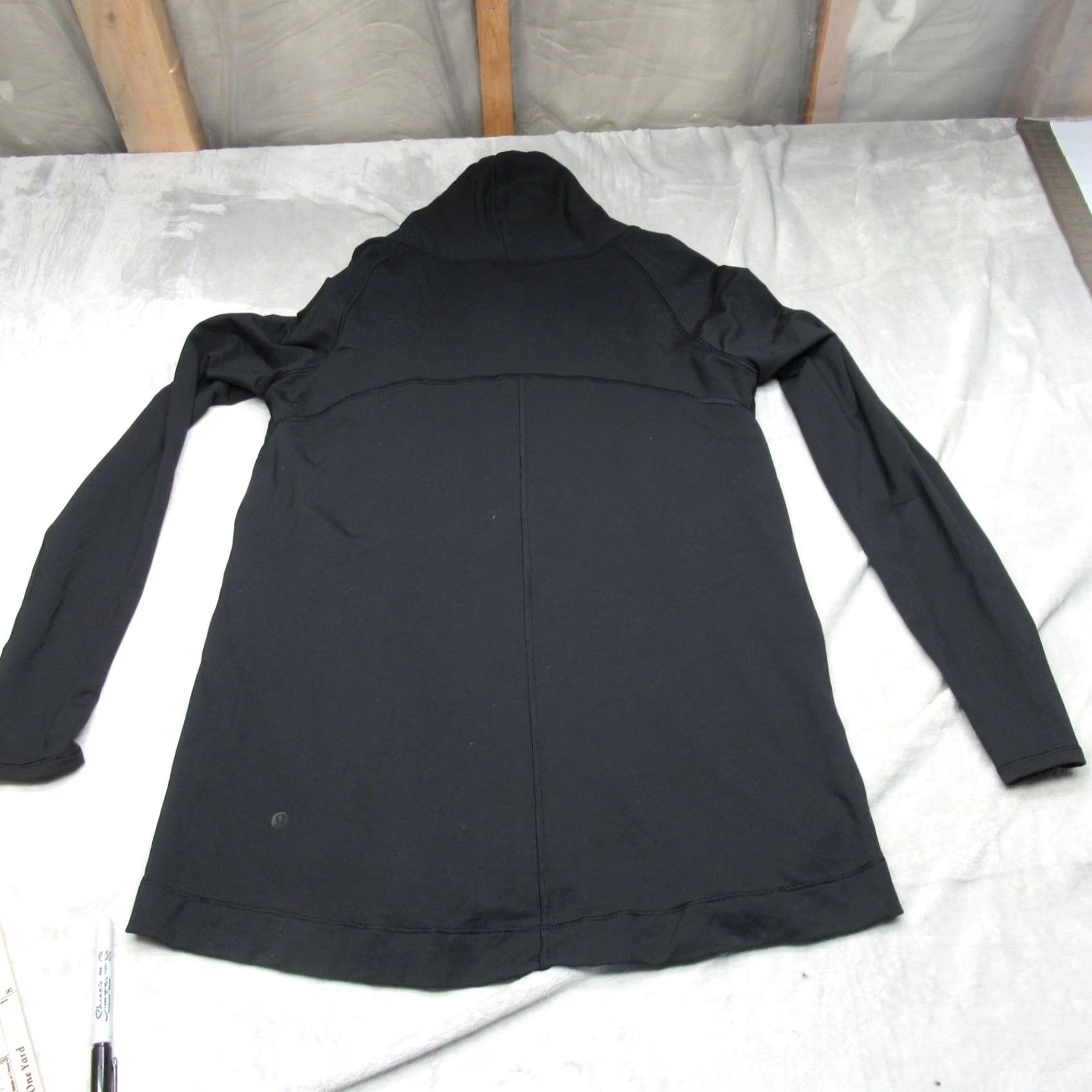 Lululemon Lululemon Black Jacket Size 8 Womens Wrap Layering Size M / US 6-8 / IT 42-44 - 6 Thumbnail