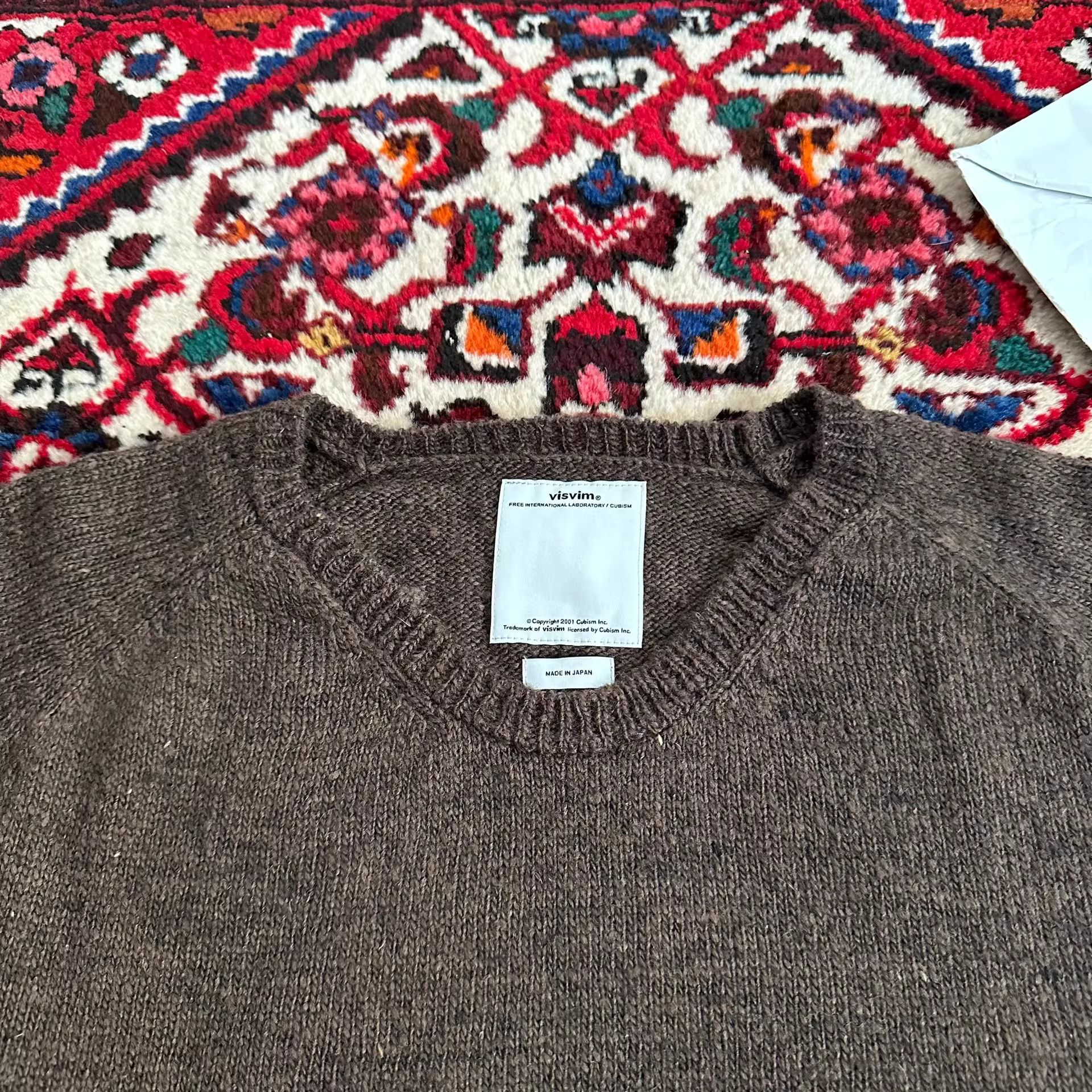 Visvim visvim 17AW College Mud Sweater Size US L / EU 52-54 / 3 - 5 Thumbnail