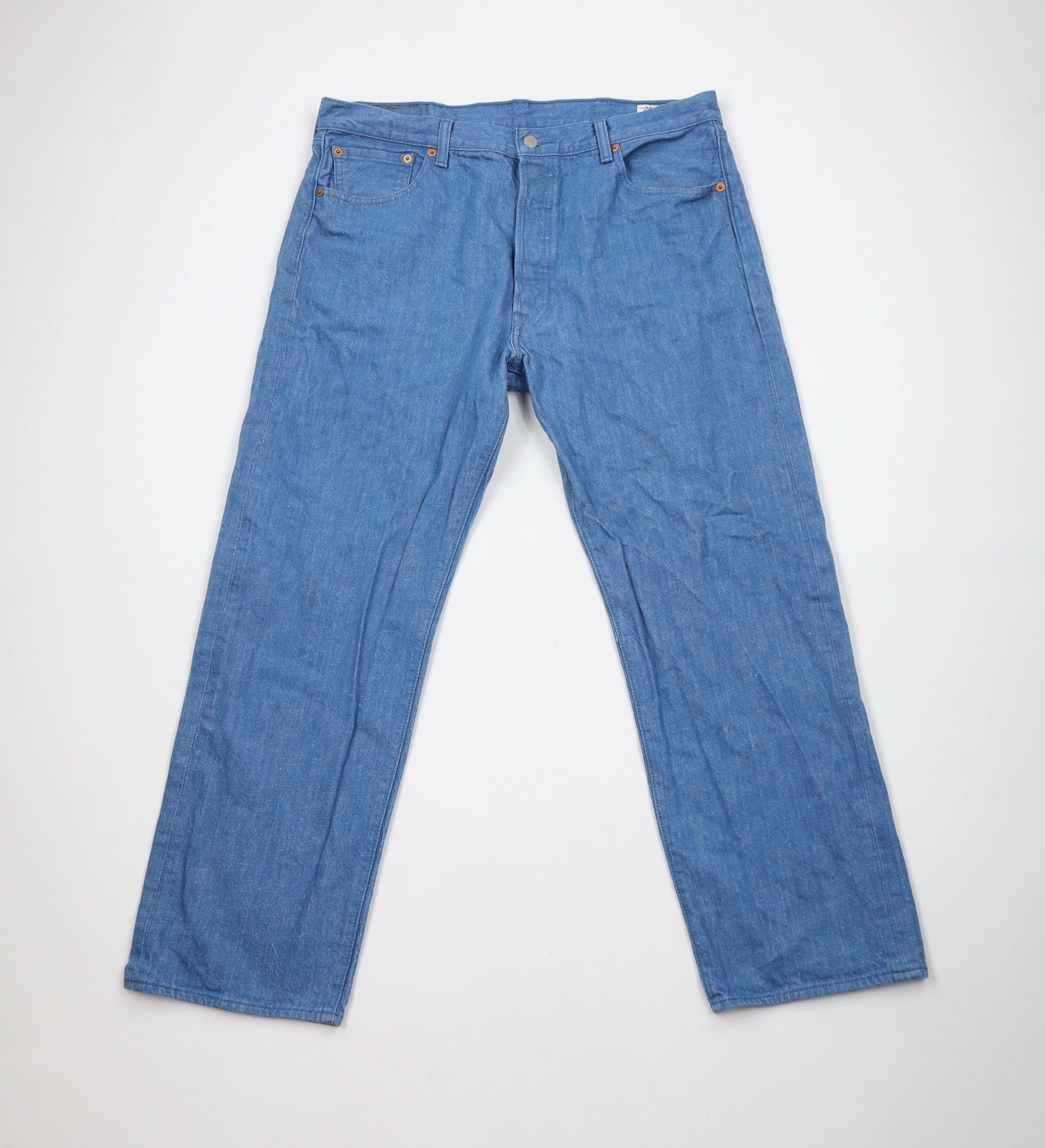 Levi's × Vintage Vintage Y2K Levis 501xx White Oak Cone Denim Original Jeans Size US 36 / EU 52 - 1 Thumbnail