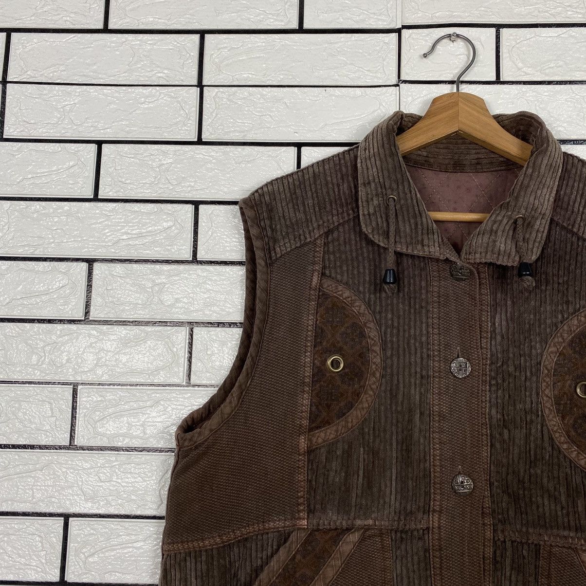 Japanese Brand 📌Vintage Vest Jacket Embroidery Unbranded Issey Miyake Size US M / EU 48-50 / 2 - 8 Thumbnail