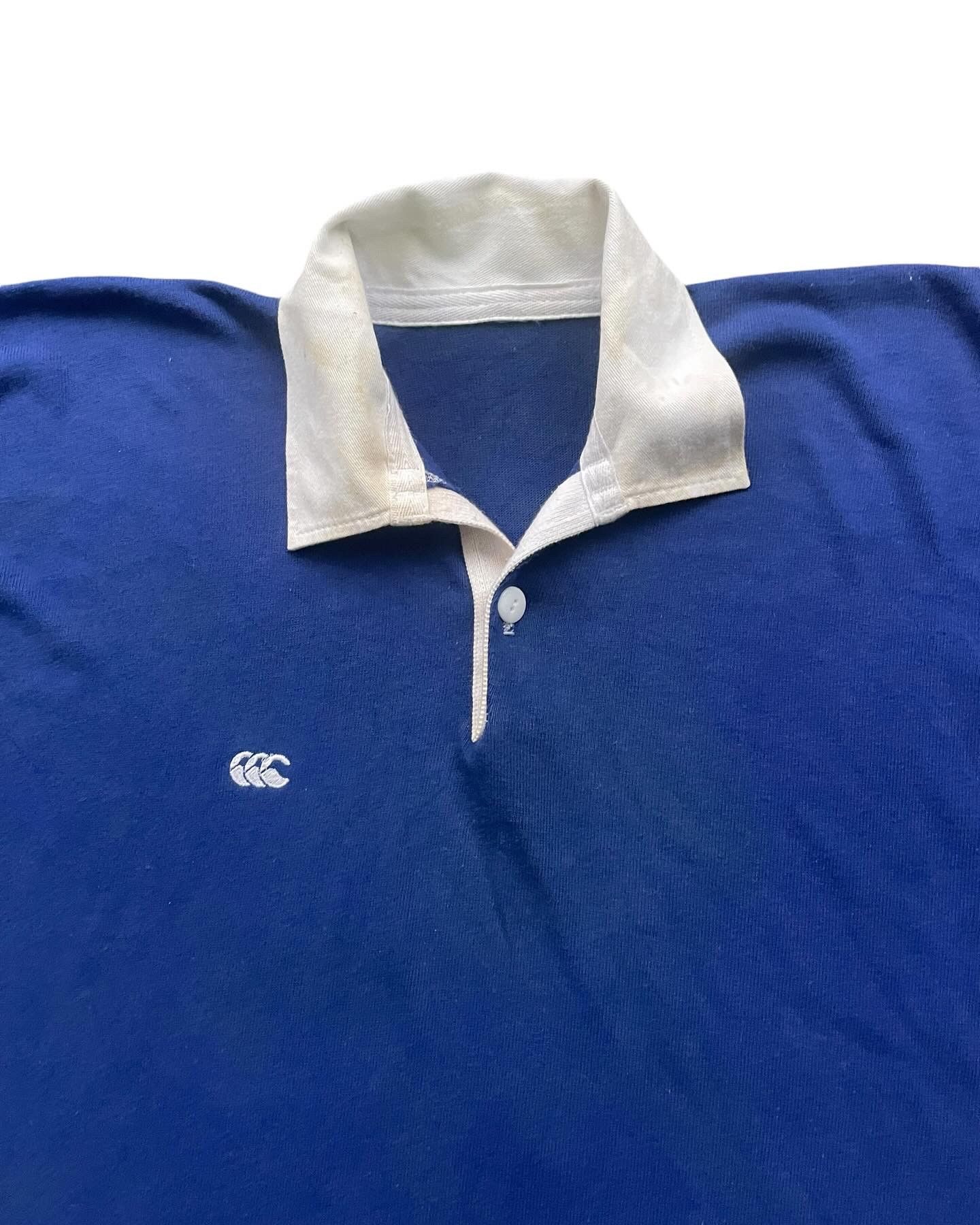 Canterbury of New Zealand × Vintage Vintage Canterbury of New Zeland Rugby Polo Tshirt Size US M / EU 48-50 / 2 - 3 Thumbnail
