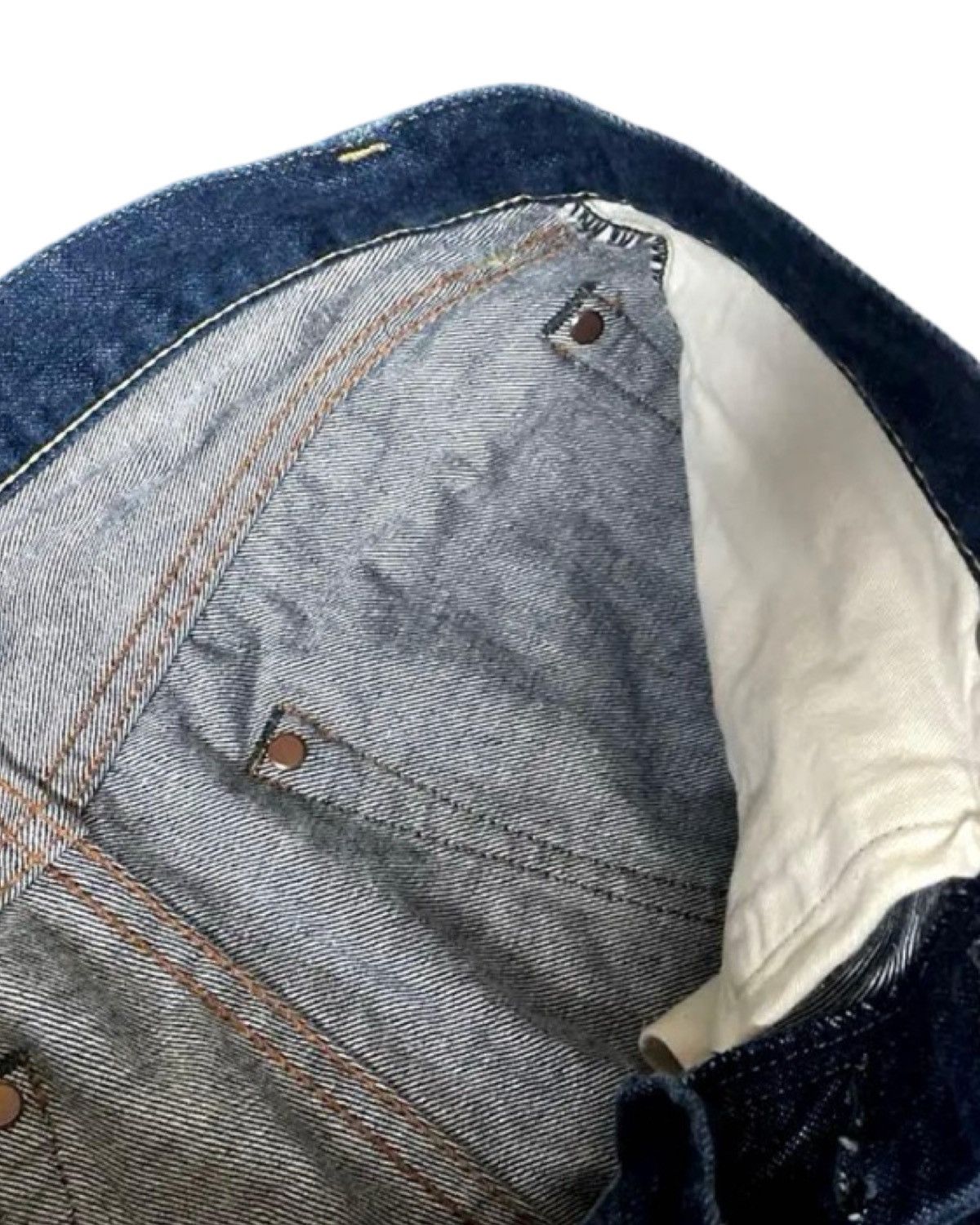 Hysteric Glamour Indigo Dark Wash Studded Denim Jeans Size US 30 / EU 46 - 4 Thumbnail