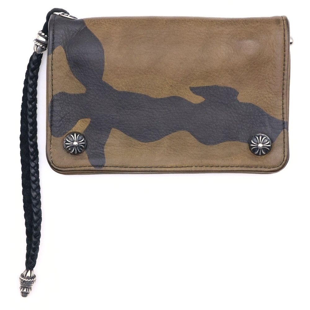 Chrome Hearts CHROME HEARTS 2ZIP STRAP Leather Wallet Size ONE SIZE - 1 Thumbnail