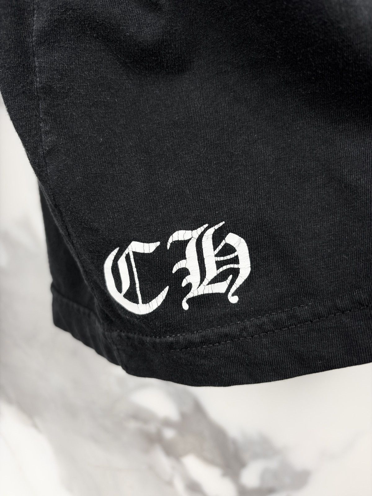 Chrome Hearts Chrome Hearts Vintage Staff Cross Logo Longsleeve Tshirt Size US XL / EU 56 / 4 - 7 Thumbnail