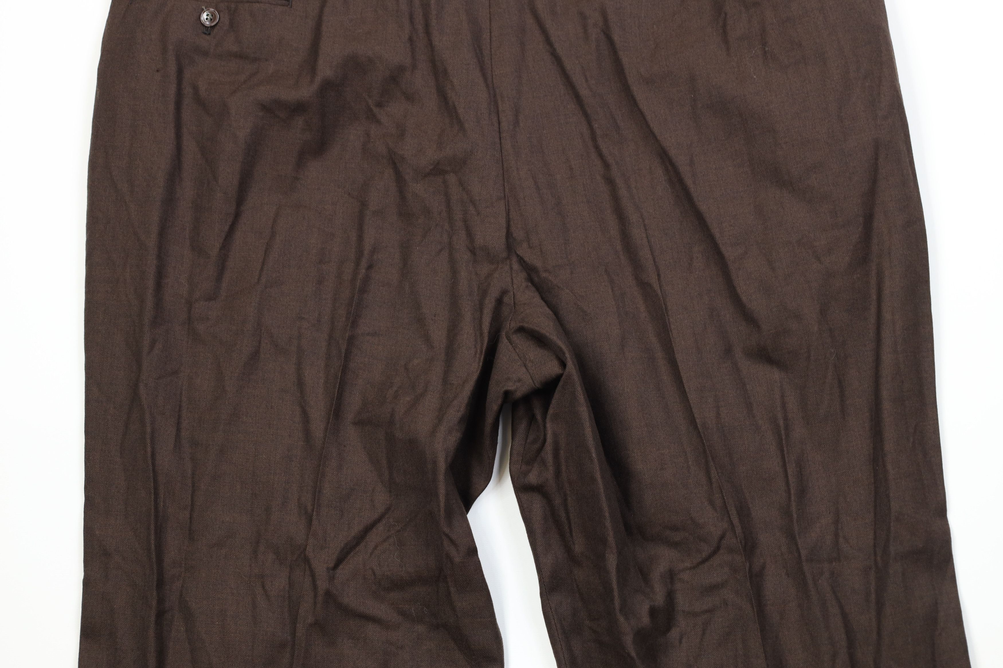 Vintage Vintage 60s 70s Streetwear Wide Leg Chino Pants Brown USA Size US 42 / EU 58 - 10 Thumbnail