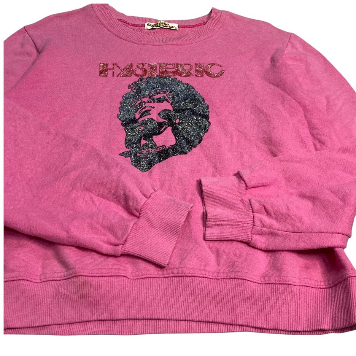 Hysteric Glamour Rare Vintage Hysteric Glamour Jimi Hendrix Pink Sweatshirt Size US M / EU 48-50 / 2 - 4 Thumbnail