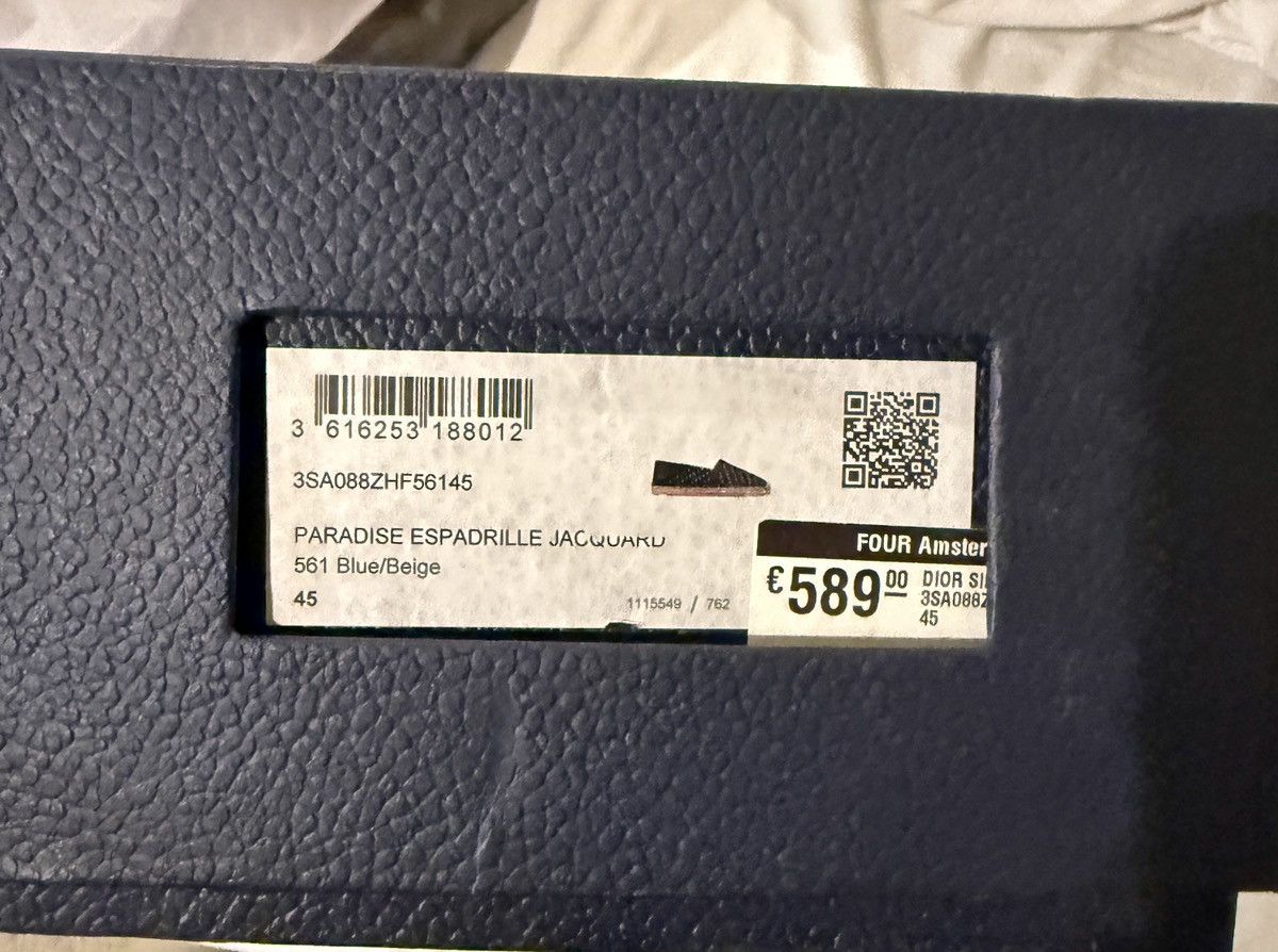 Dior Dior Jacquard Espadrille Size US 11 / EU 44 - 5 Thumbnail