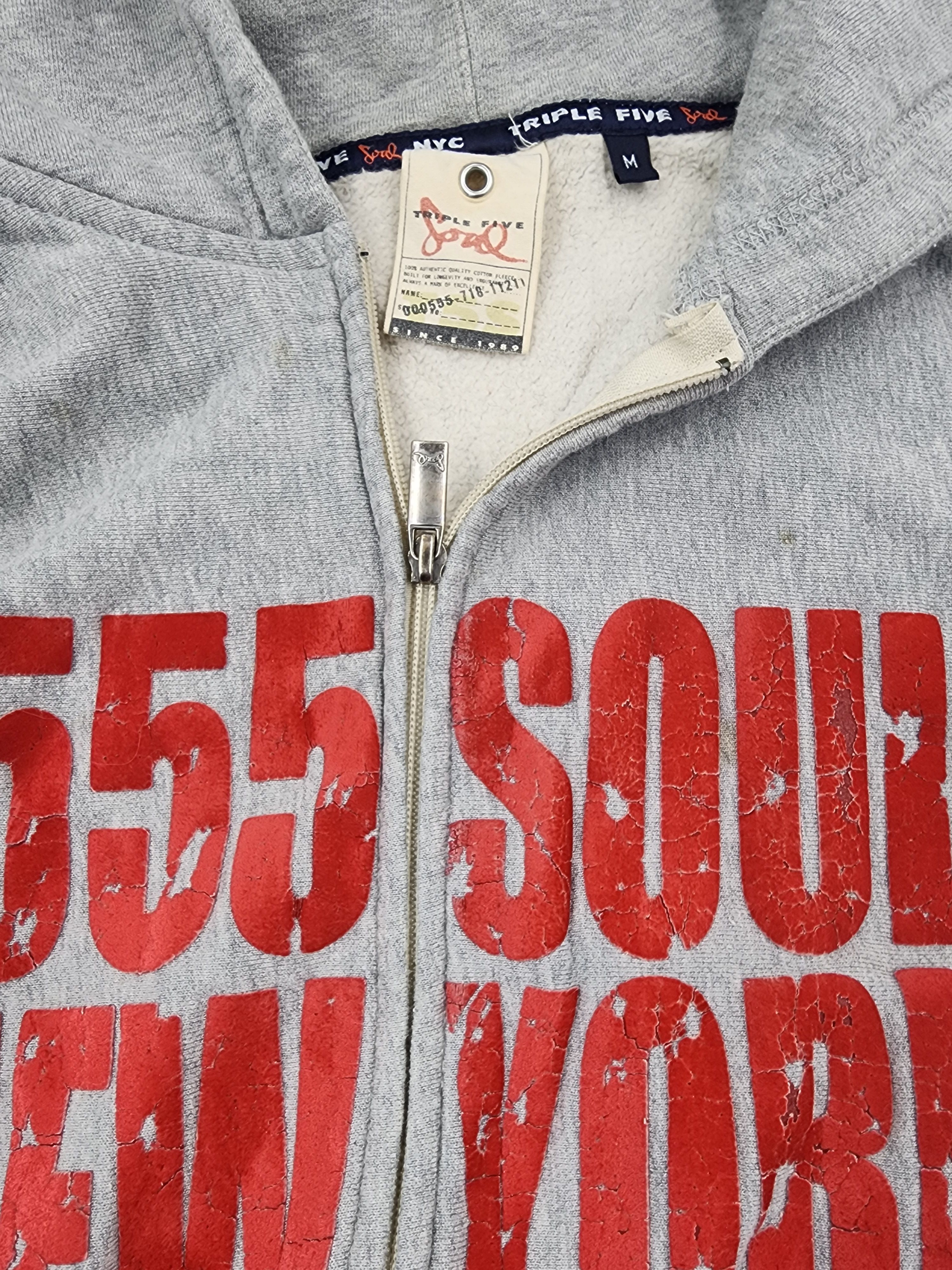 Triple 5 Soul Vintage Triple 5 Soul Hoodie – Gray, Size M Size US M / EU 48-50 / 2 - 8 Thumbnail