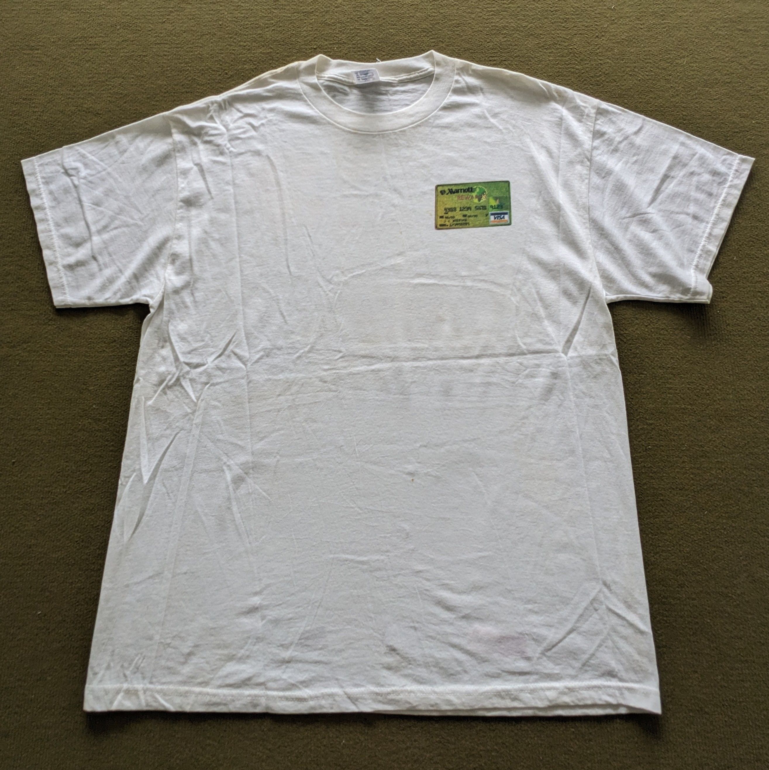 Other Vintage MARRIOTT REWARDS Visa Master T-shirt Size US L / EU 52-54 / 3 - 2 Thumbnail